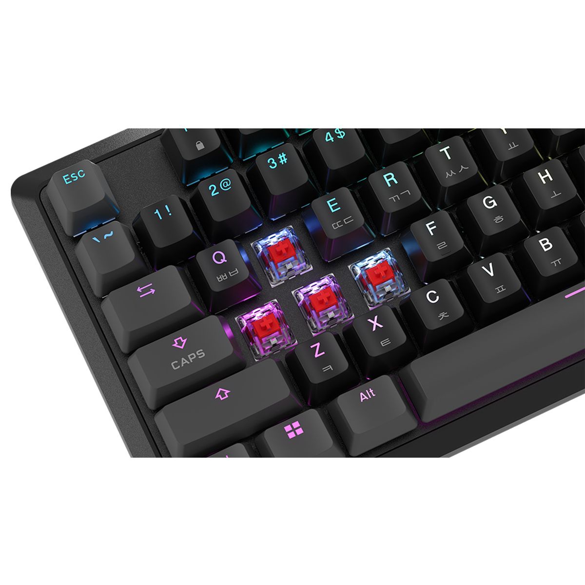 커세어(CORSAIR) K70 RGB CORE CARBON GRAY 게이밍 기계식 키보드