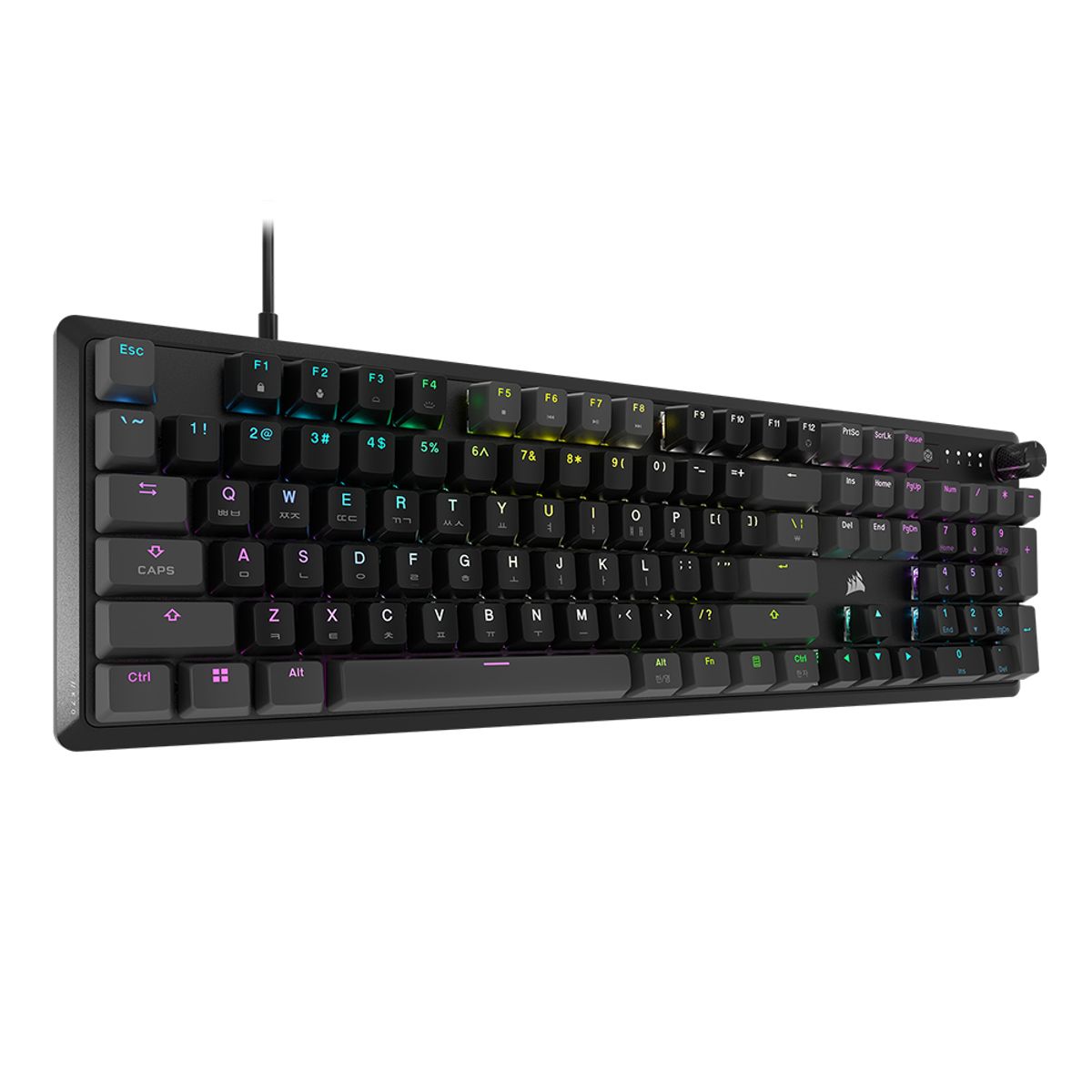 커세어(CORSAIR) K70 RGB CORE CARBON GRAY 게이밍 기계식 키보드