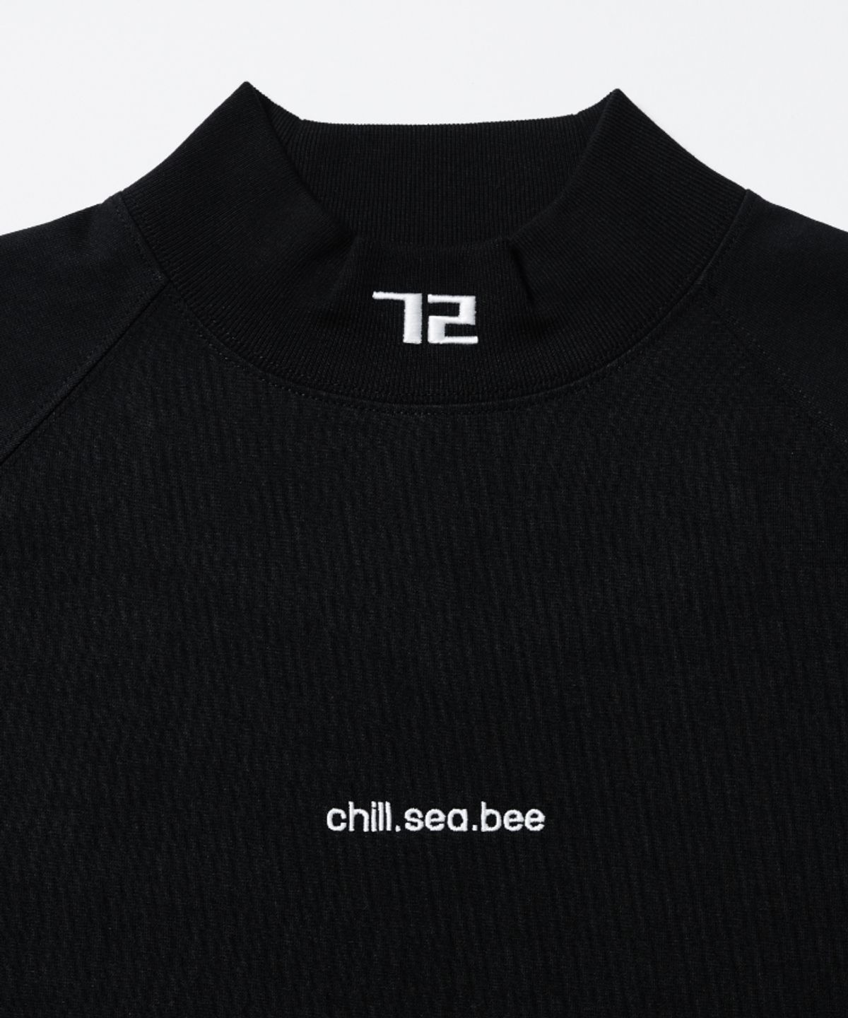 칠씨비(CHILLSEABEE) [REMOR]Logo-embroidered short-sleeve T-shirts.