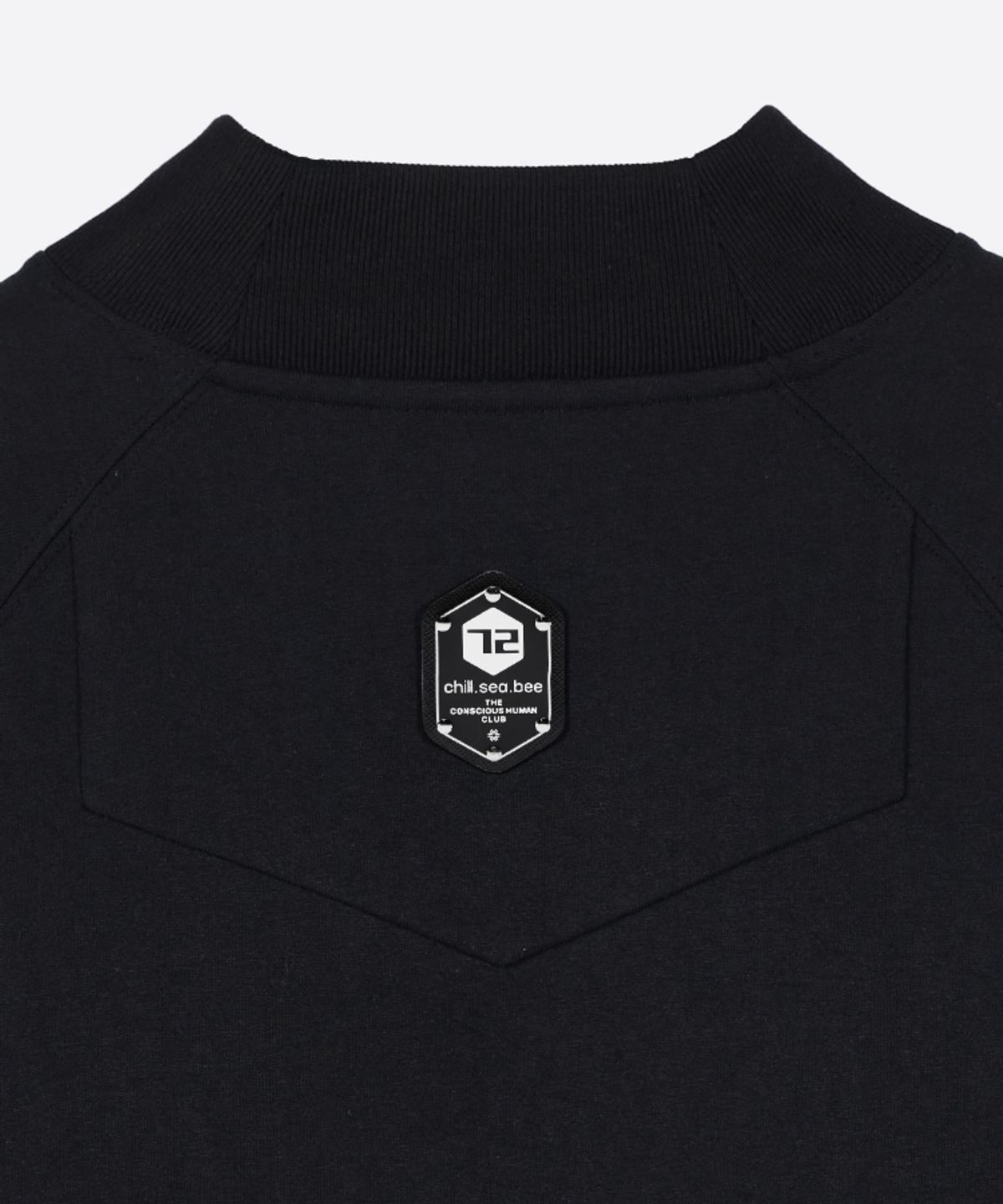 칠씨비(CHILLSEABEE) [REMOR]Logo-embroidered short-sleeve T-shirts.