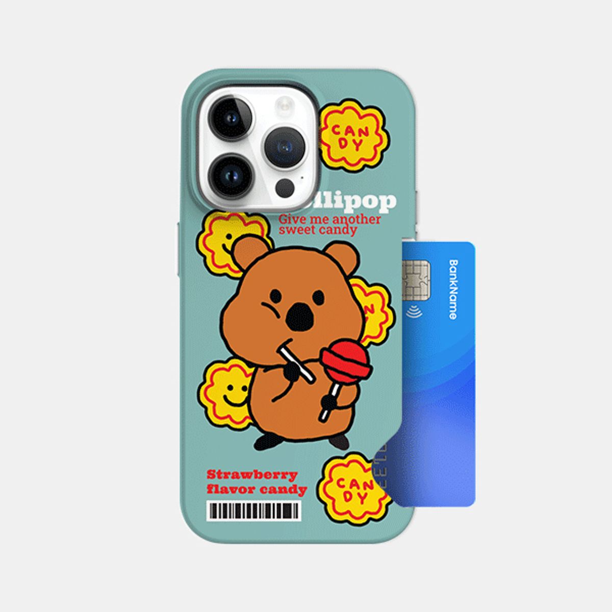 디즈버니스타(DISBUNNYSTAR) 캔디쿼카 카드수납 케이스