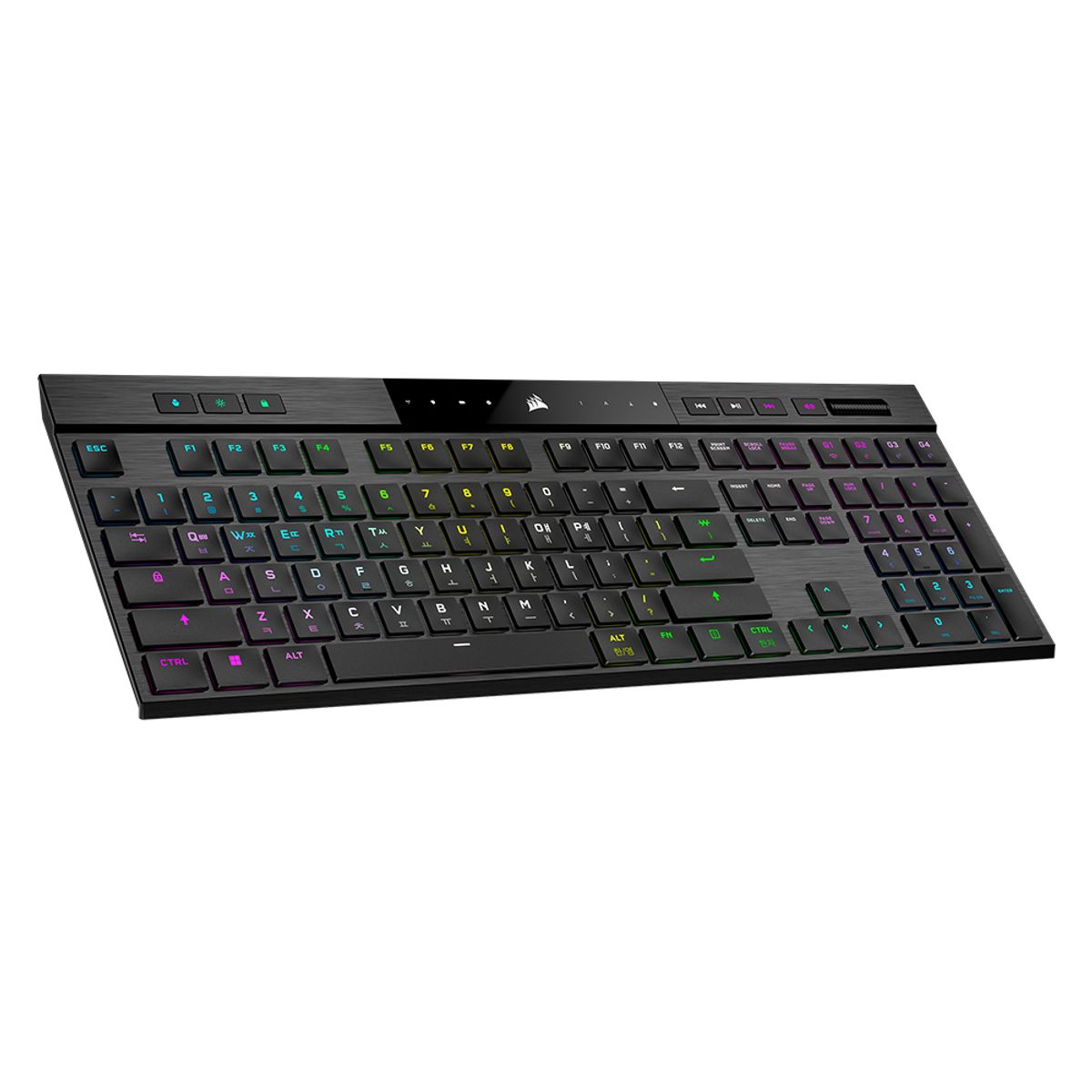 커세어(CORSAIR) K100 AIR WIRELESS RGB Ultra Low Profile 게이밍 기계식 키보드