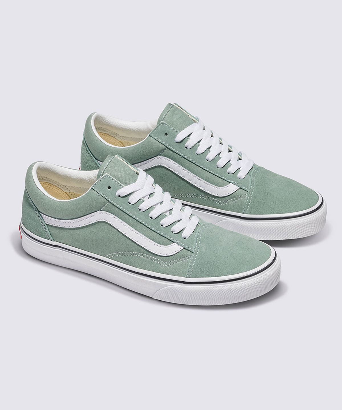 반스(VANS) 올드스쿨 - (컬러 띠어리) 아이스버그 그린 / VN0005UFCJL1