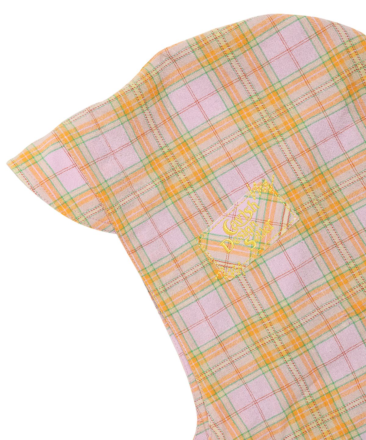 카비시(CAVISH) CHECK SHIRT HOODIE PURPLE(CV2ESUW320A)