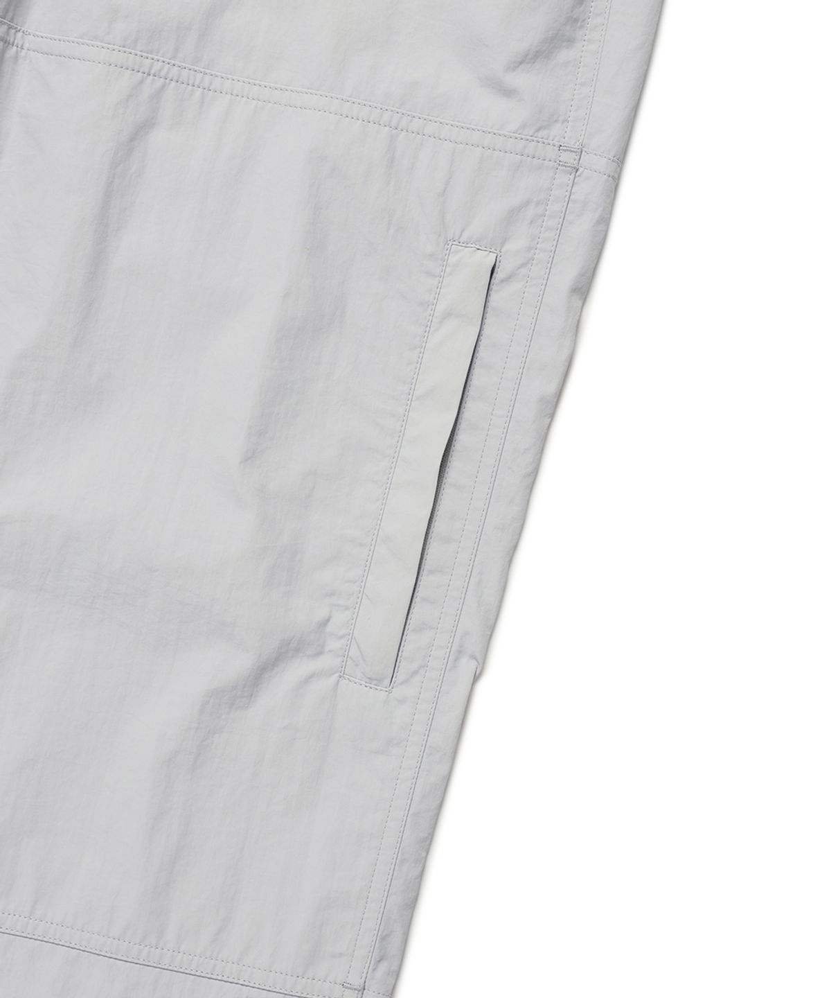 카비시(CAVISH) NYLON SPACE CARGO PANTS  LIGHT GREY(CV2ESUPA10A)