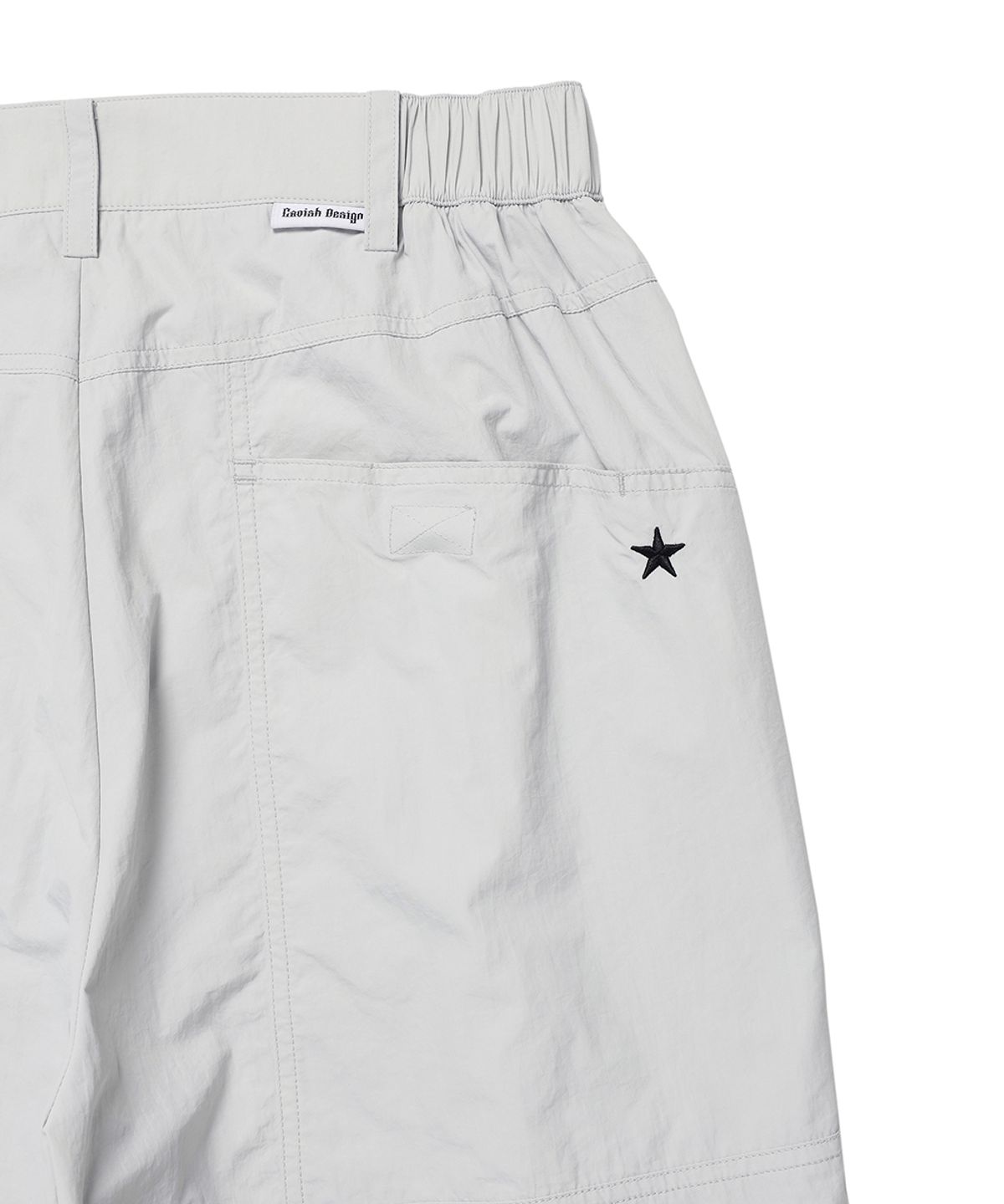 카비시(CAVISH) NYLON SPACE CARGO PANTS  LIGHT GREY(CV2ESUPA10A)