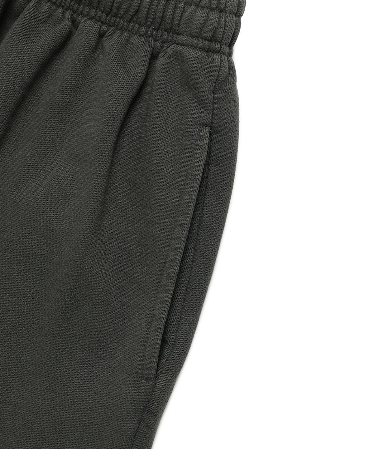 카비시(CAVISH) PIGMENT HAND WRITTEN SWEAT SHORTS CHARCOAL(CV2EMUPA03A)