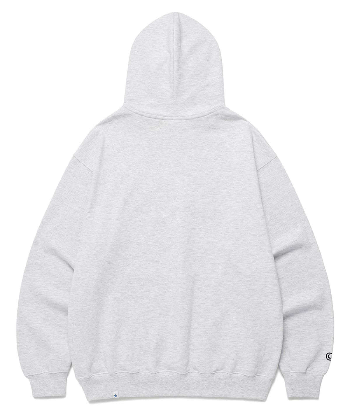 카비시(CAVISH) BLUES BAND HOODIE LIGHT GREY(CV2ESUM406A)