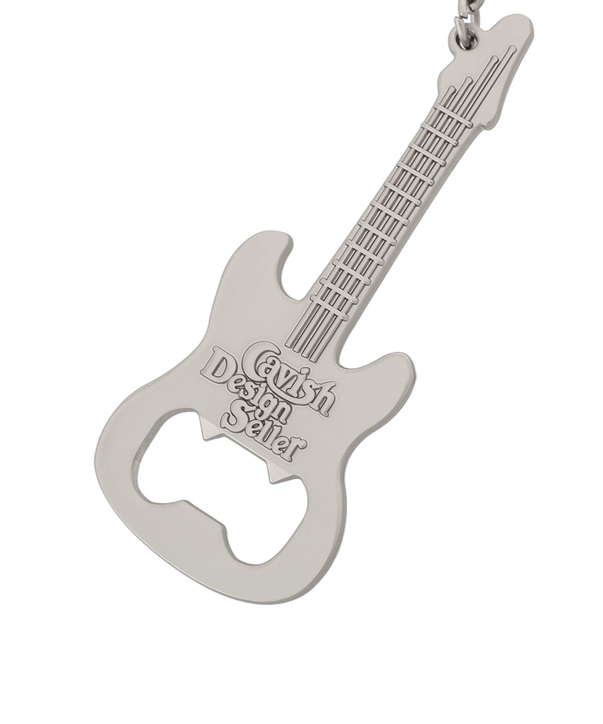 카비시(CAVISH) GUITAR OPENER KEYRING SILVER(CV2ESUAB65A)