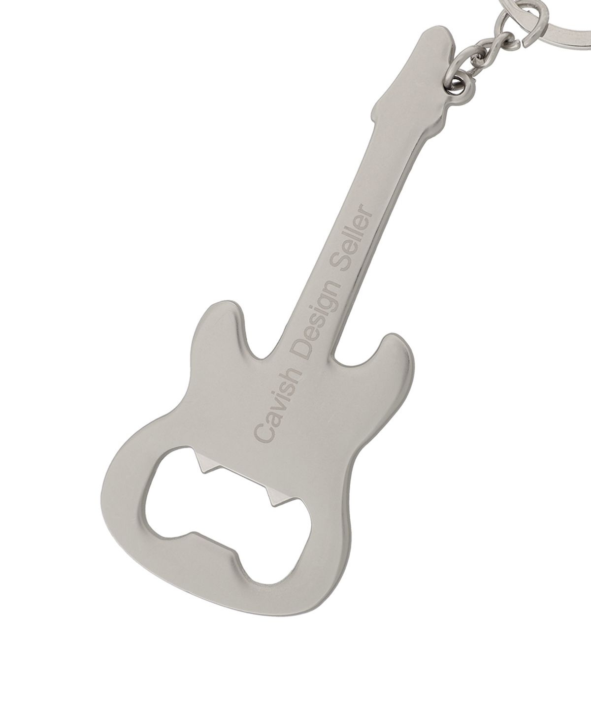 카비시(CAVISH) GUITAR OPENER KEYRING SILVER(CV2ESUAB65A)