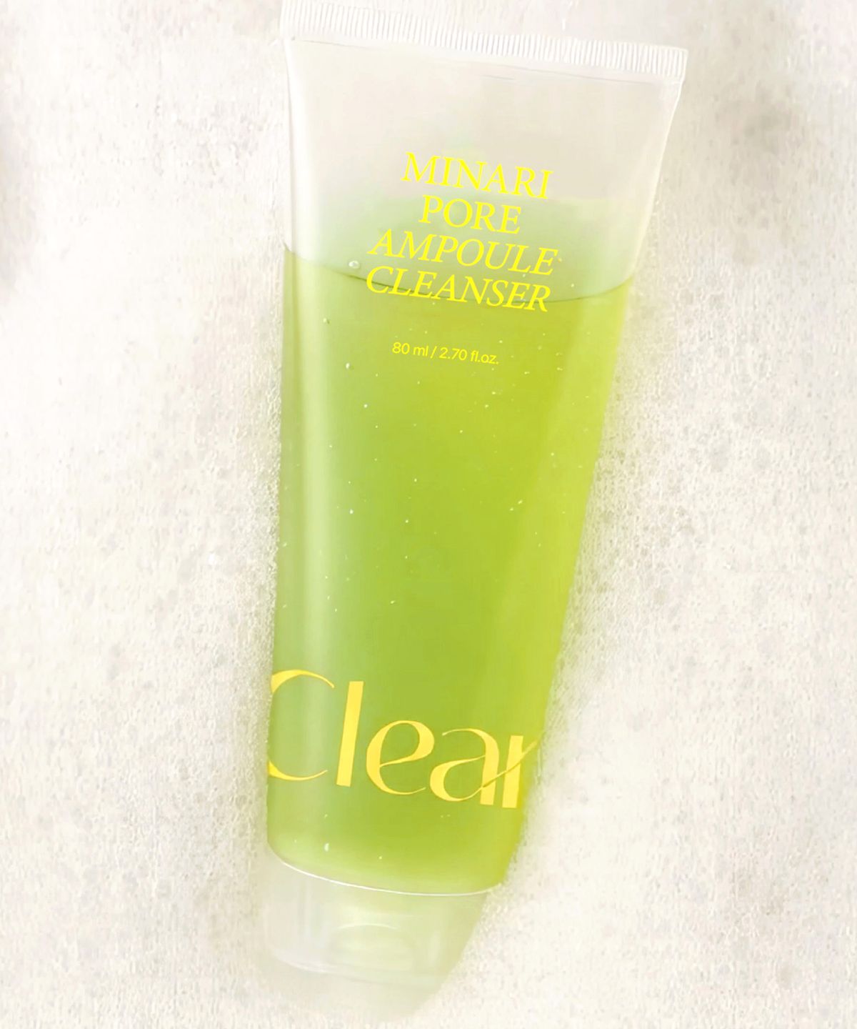 클리어디어(CLEARDEA) [2개입] 미나리 모공 앰플 클렌저 80ml
