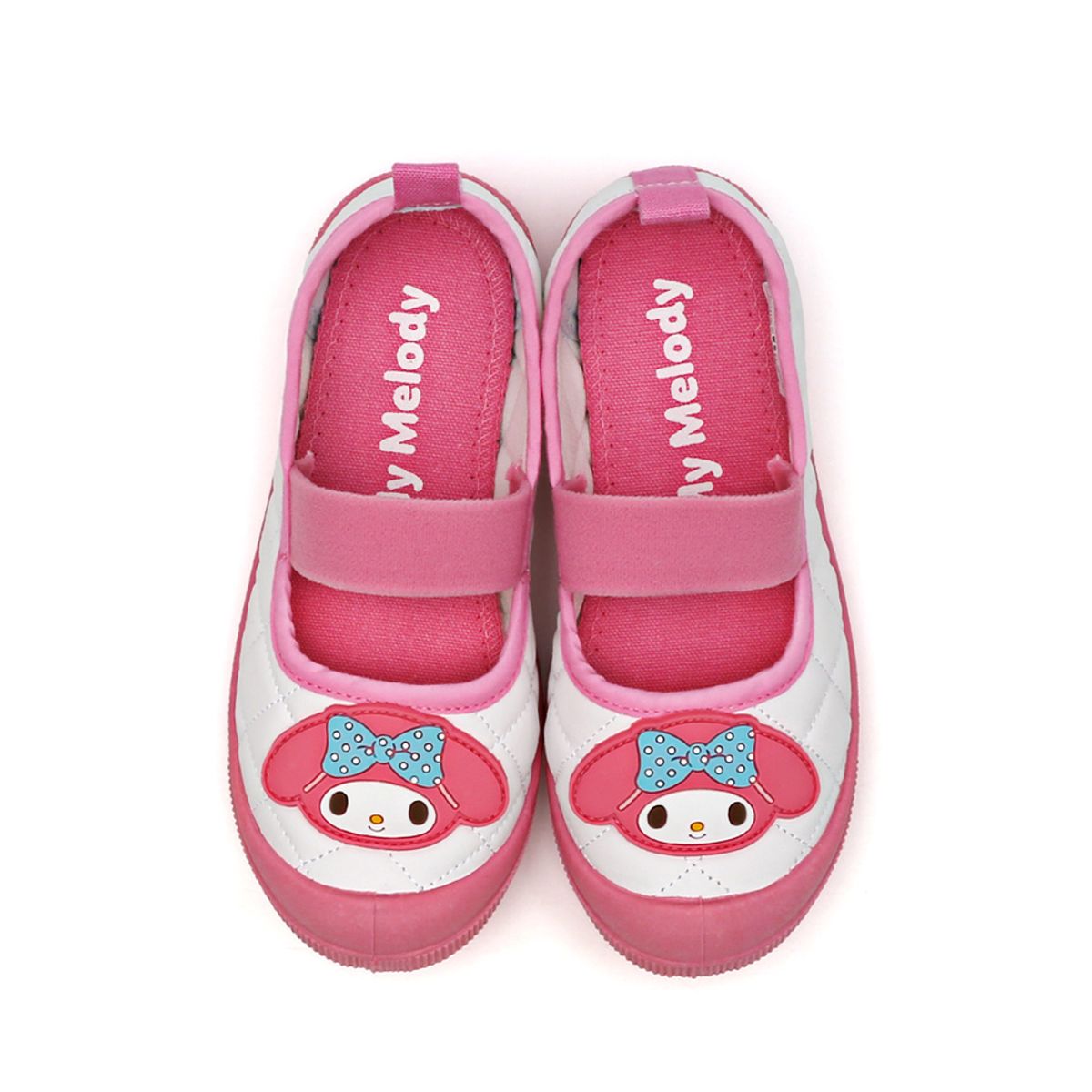산리오 키즈(SANRIO) 마이멜로디 페이스 퀼팅실내화