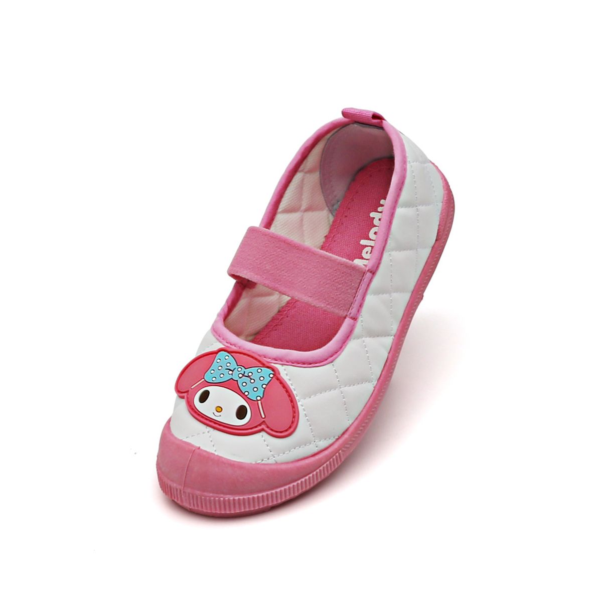 산리오 키즈(SANRIO) 마이멜로디 페이스 퀼팅실내화