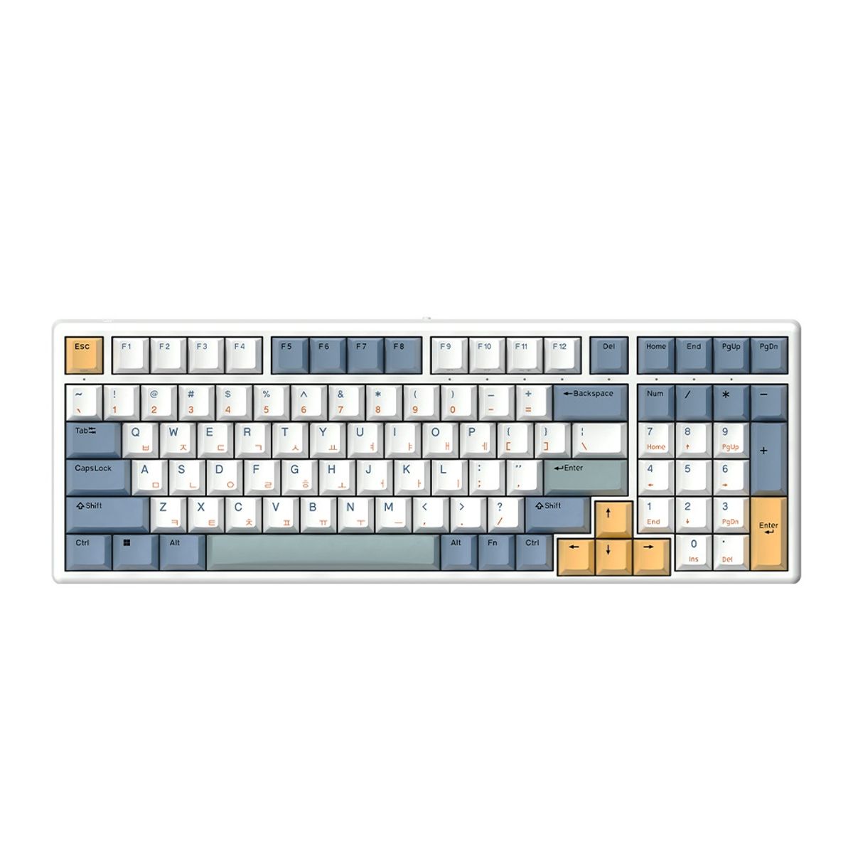 한성컴퓨터(HANSUNG COMPUTER) GK896B PRO 염료승화 EDITION 8K 무접점키보드 (래피드 트리거 / 전용동글이 / 블루투스 5.2)