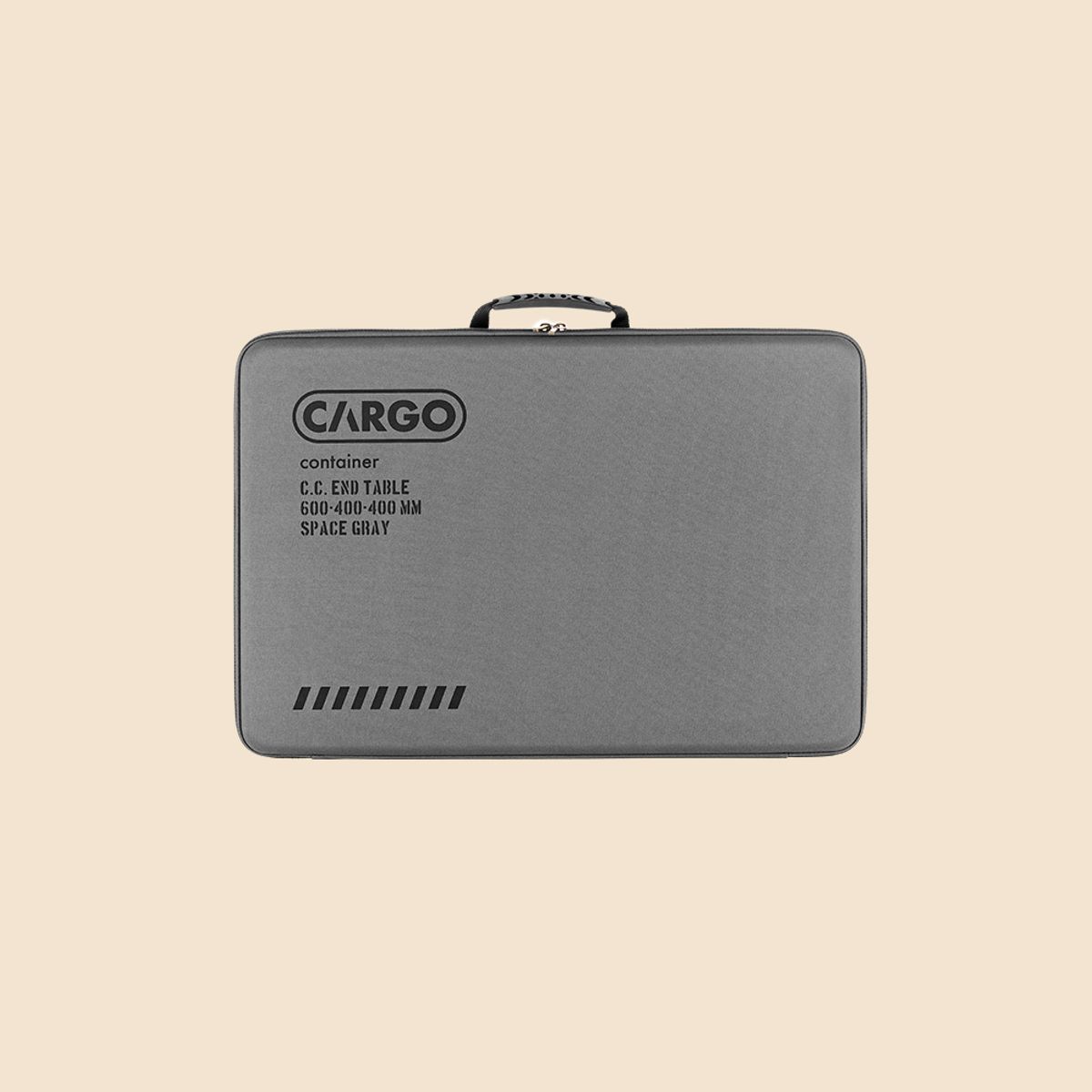 카고 컨테이너(CARGO CONTAINER) 엔드 테이블 1ea (그레이)