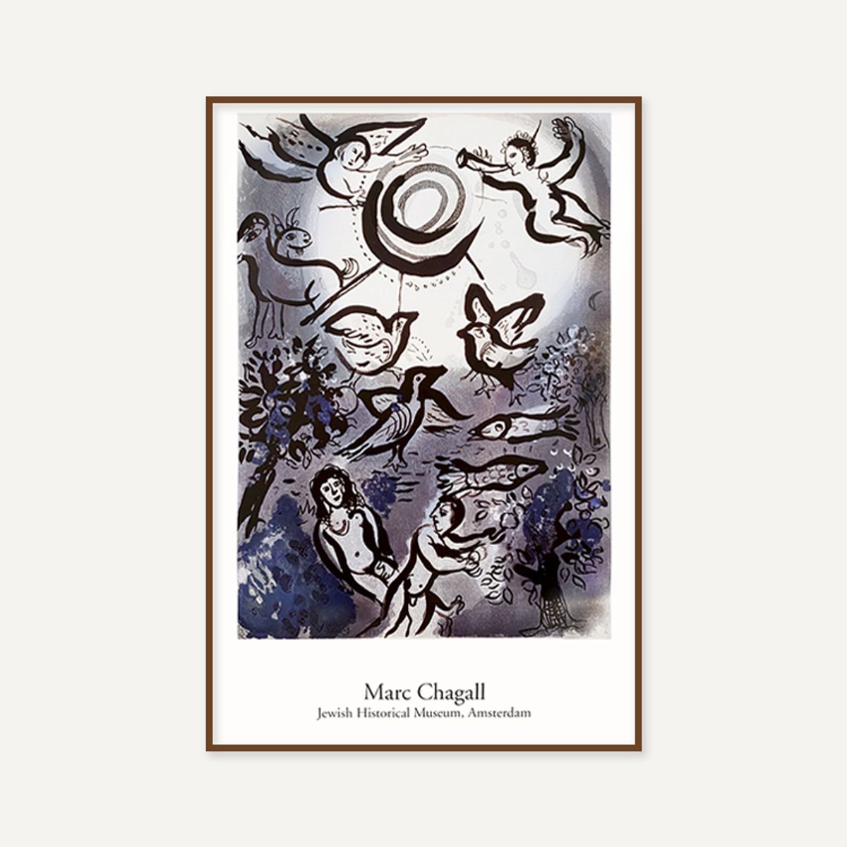 그릿시즌(GREET SEASON) 마르크 샤갈 Creation, 1960 (액자 포함)