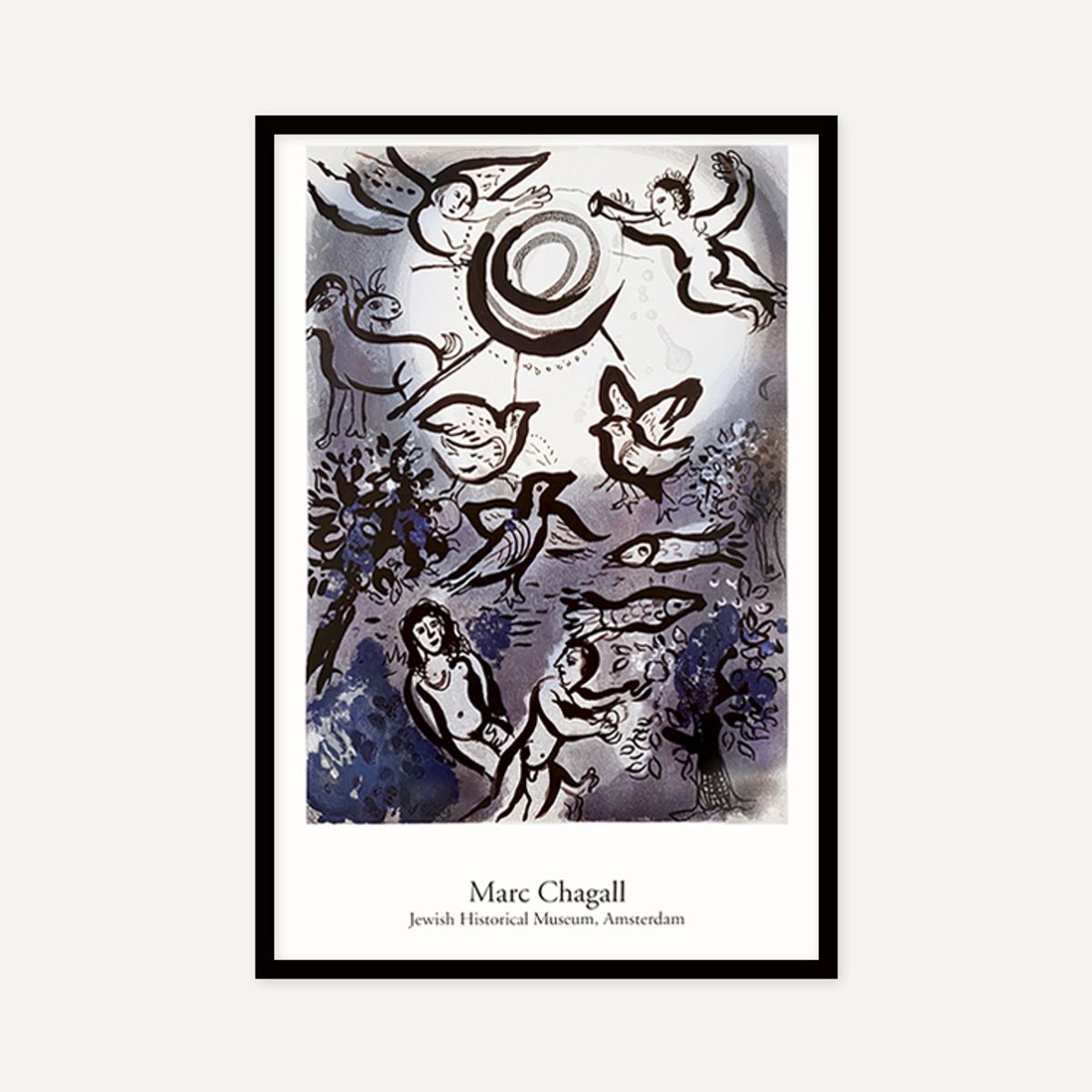 그릿시즌(GREET SEASON) 마르크 샤갈 Creation, 1960 (액자 포함)