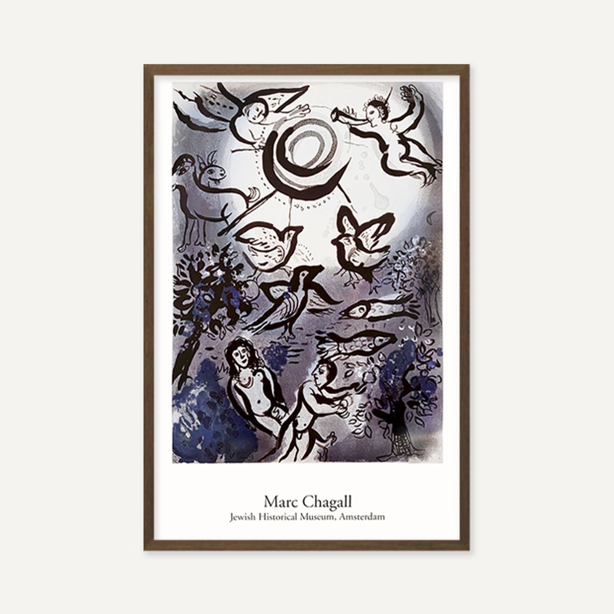 그릿시즌(GREET SEASON) 마르크 샤갈 Creation, 1960 (액자 포함)