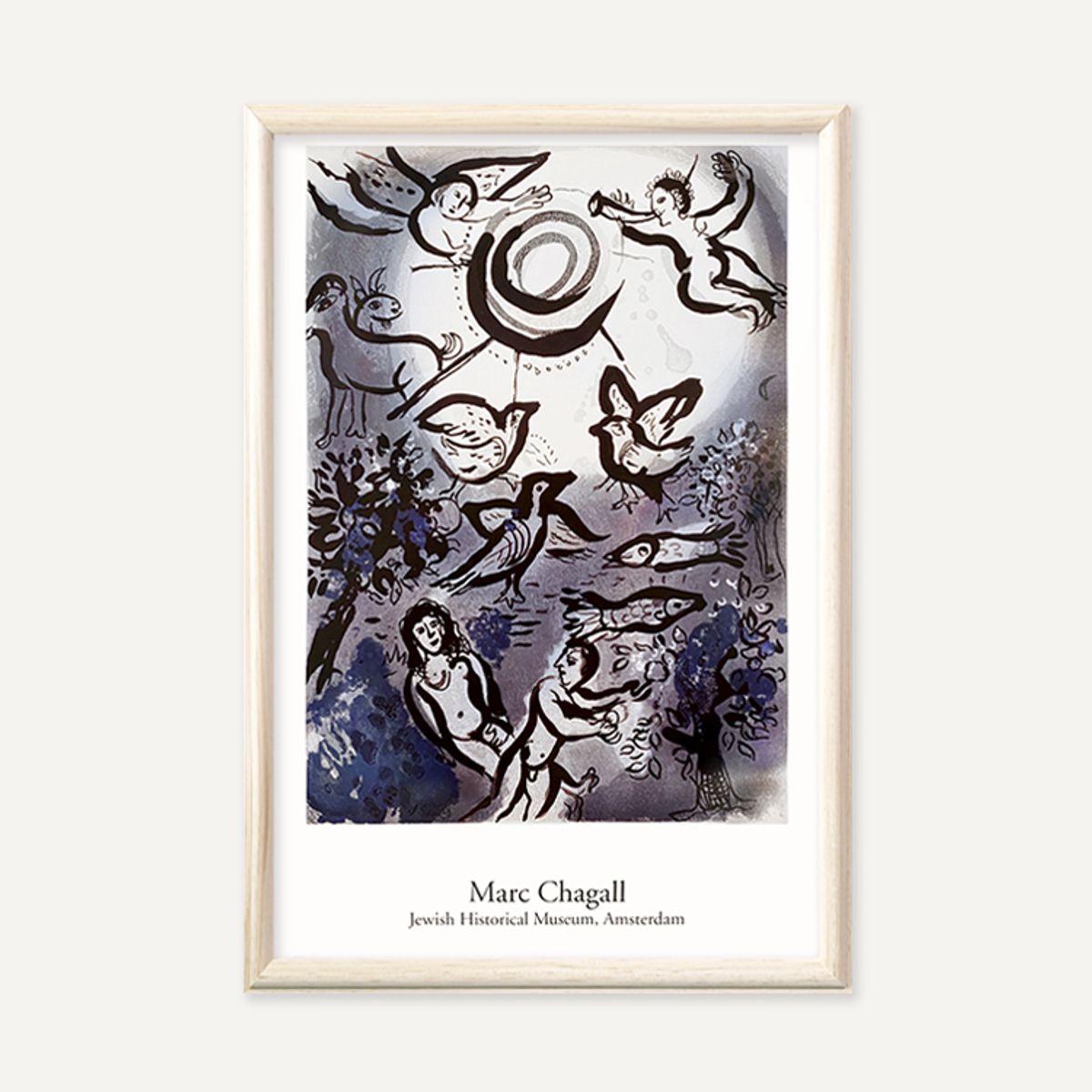 그릿시즌(GREET SEASON) 마르크 샤갈 Creation, 1960 (액자 포함)
