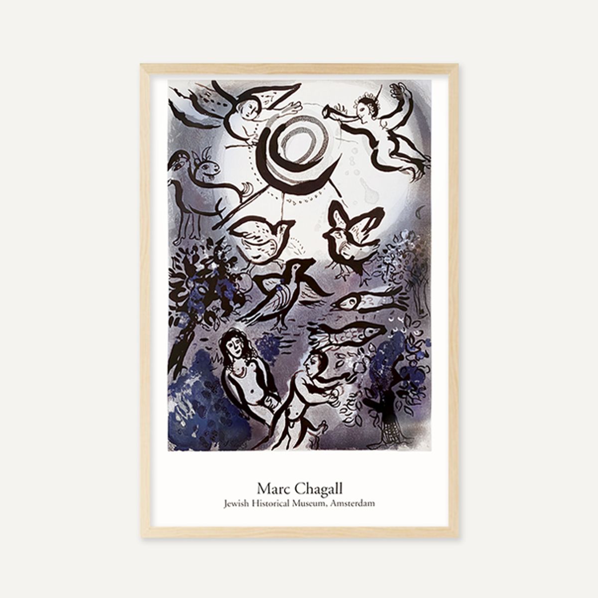 그릿시즌(GREET SEASON) 마르크 샤갈 Creation, 1960 (액자 포함)