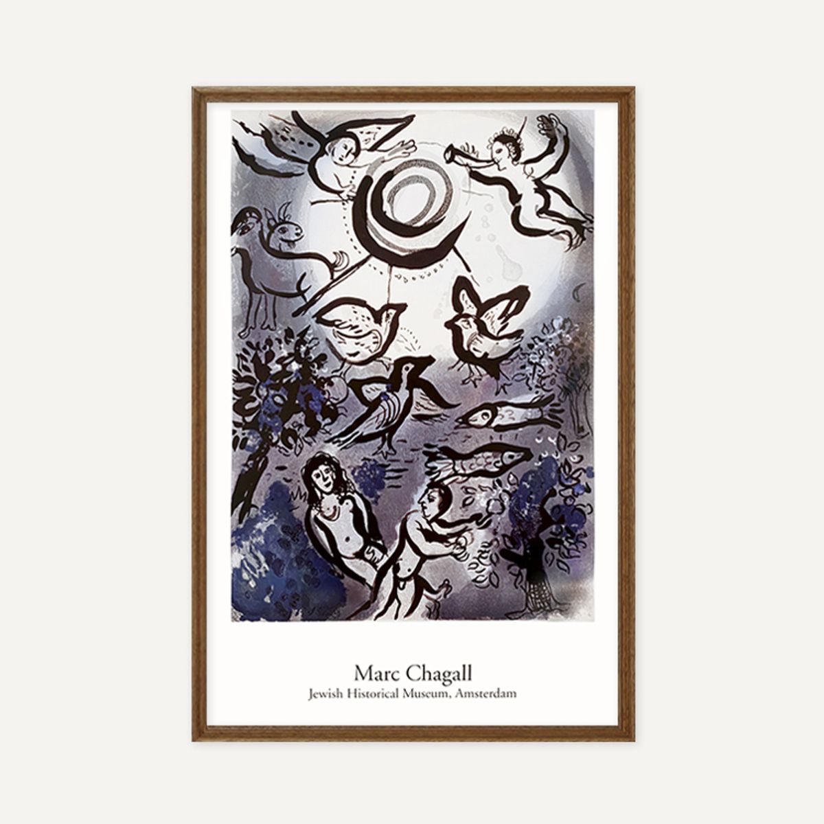 그릿시즌(GREET SEASON) 마르크 샤갈 Creation, 1960 (액자 포함)