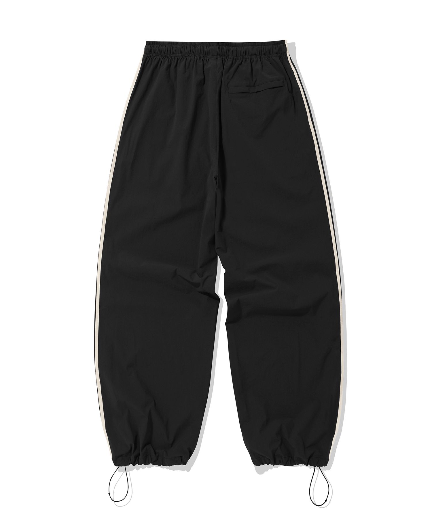 ALOUND TWOTUCK TAPERED NYLON PANTS M