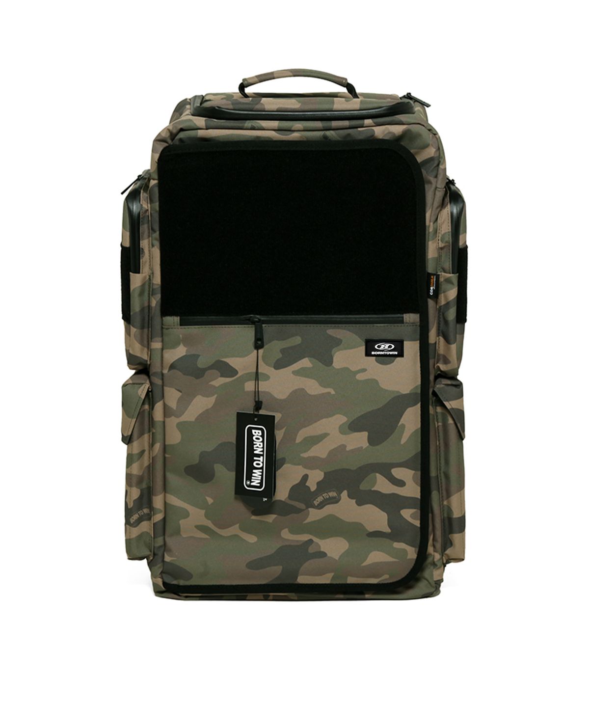 본투윈(BORN TO WIN) B1 BACKPACK PATCH VER [DARK BEIGE CAMO]