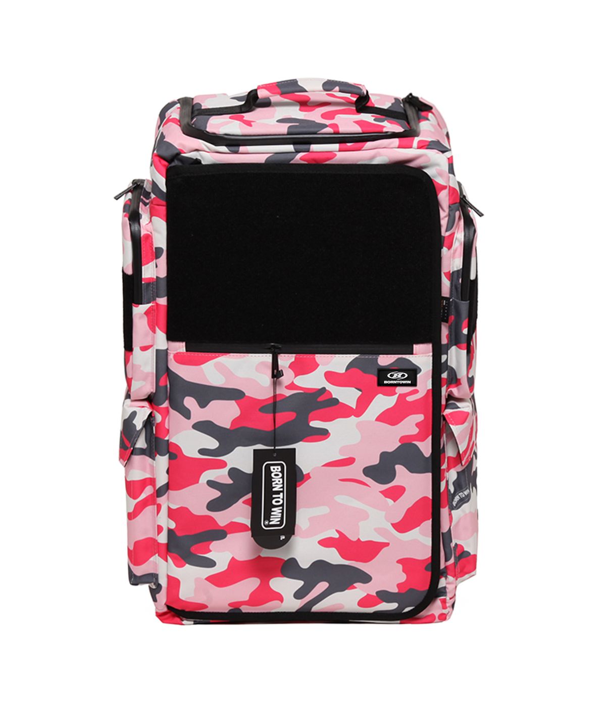 본투윈(BORN TO WIN) B1 BACKPACK PATCH VER [PINK CAMO]