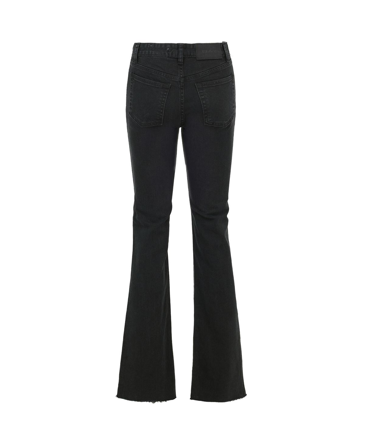 바이스 어치브 유쓰(BICE ACHIEVE YOUTH) USA HIGH RISE BOOTS CUT JEANS BLACK