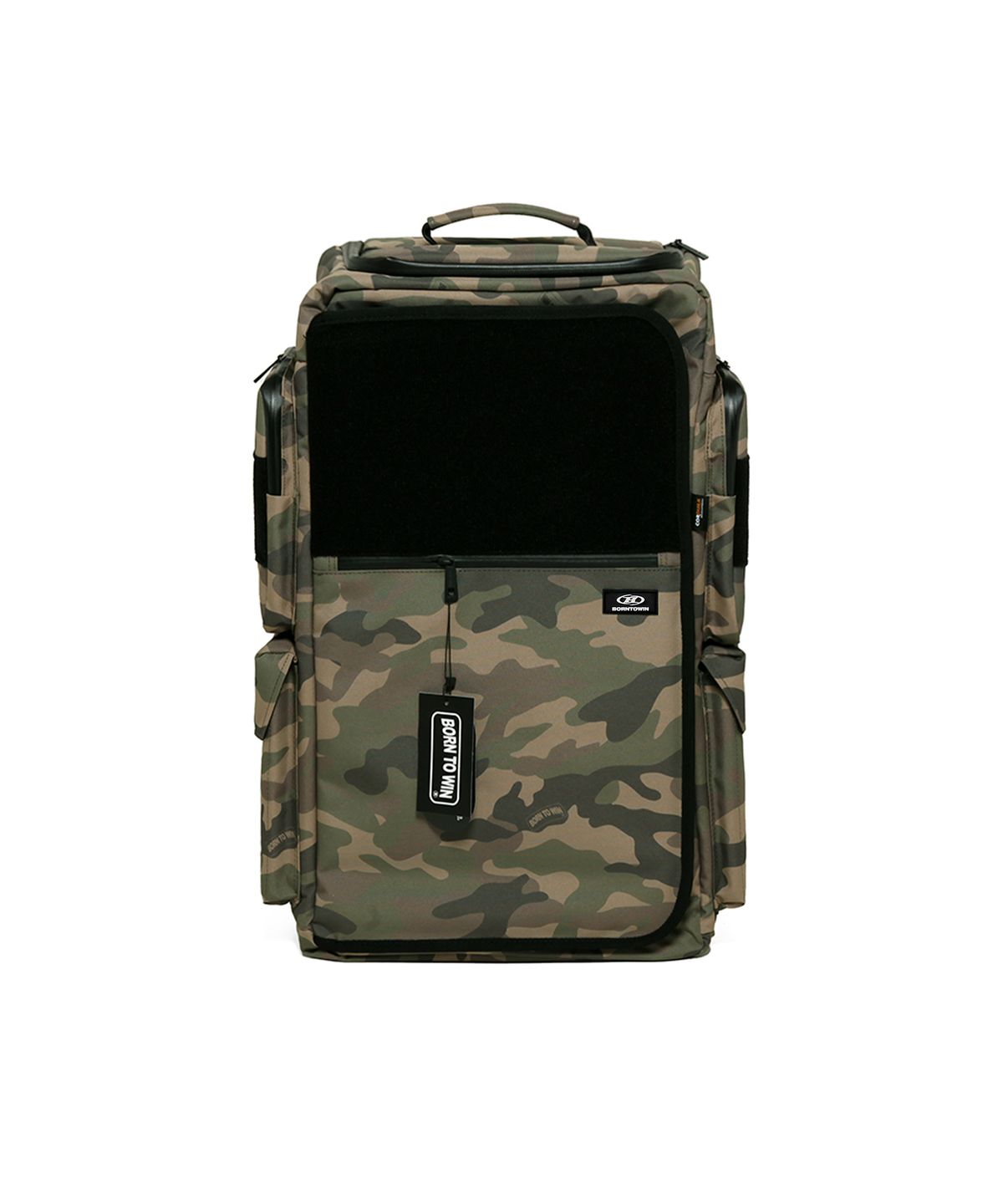 본투윈(BORN TO WIN) B2 BACKPACK PATCH VER [DARK BEIGE CAMO]