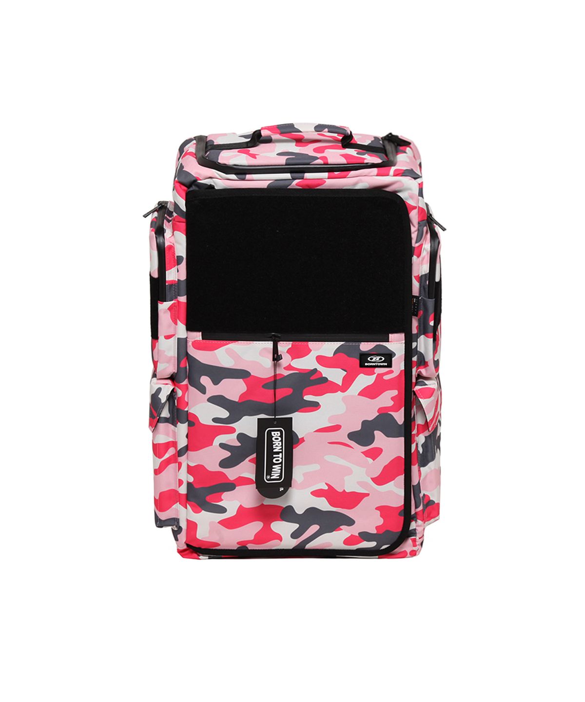 본투윈(BORN TO WIN) B2 BACKPACK PATCH VER [PINK CAMO]