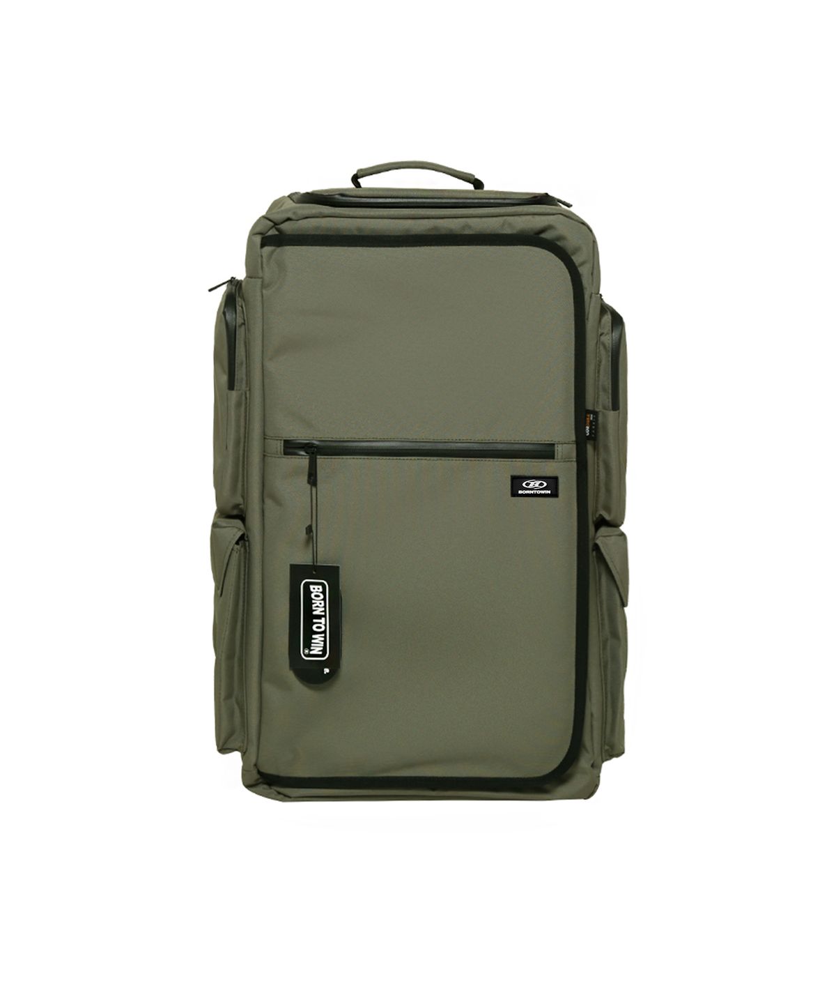 본투윈(BORN TO WIN) B2 BACKPACK NO PATCH VER [KHAKI]