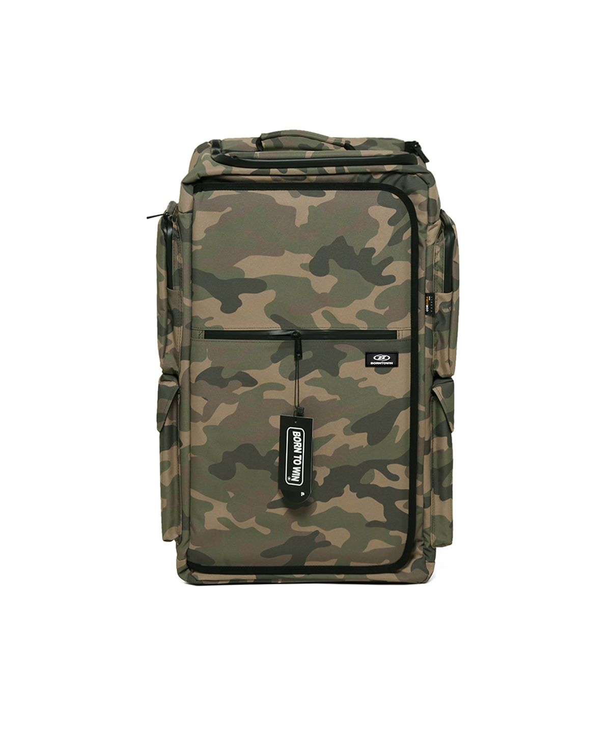 본투윈(BORN TO WIN) B2 BACKPACK NO PATCH VER [DARK BEIGE CAMO]