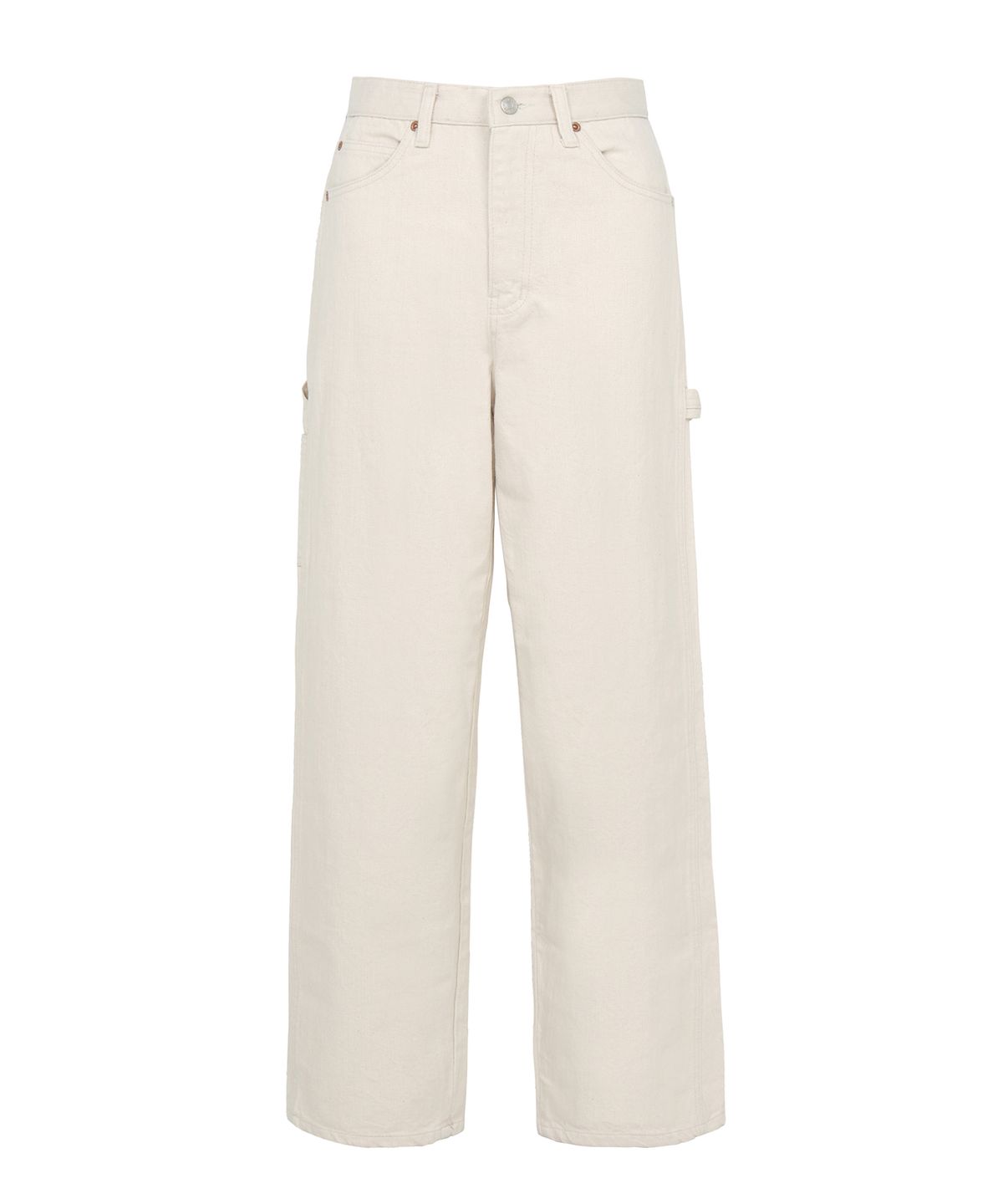 바이스 어치브 유쓰(BICE ACHIEVE YOUTH) ORGANIC COTTON WORK JEANS ECRU