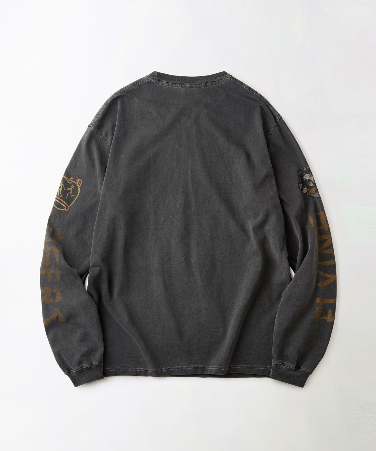 아웃스탠딩(OUTSTANDING) MIL SERIES LONG SLEEVE(74TH FIGHTER SQ)_PIGMENT CHARCOAL