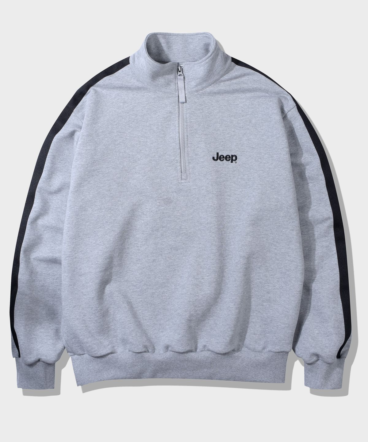 지프(JEEP) [430g] 고중량 트랙 반집업 맨투맨 (JQ5TSU832MG)