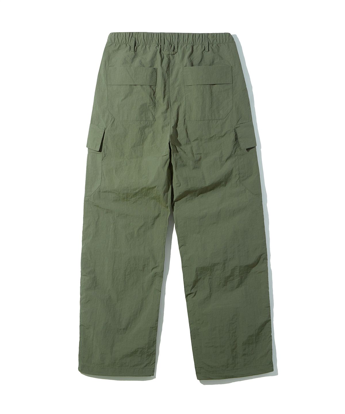 디써티원(DTHIRTYONE) Nylon Fold Cargo Wide Pants (BASIL GREEN)