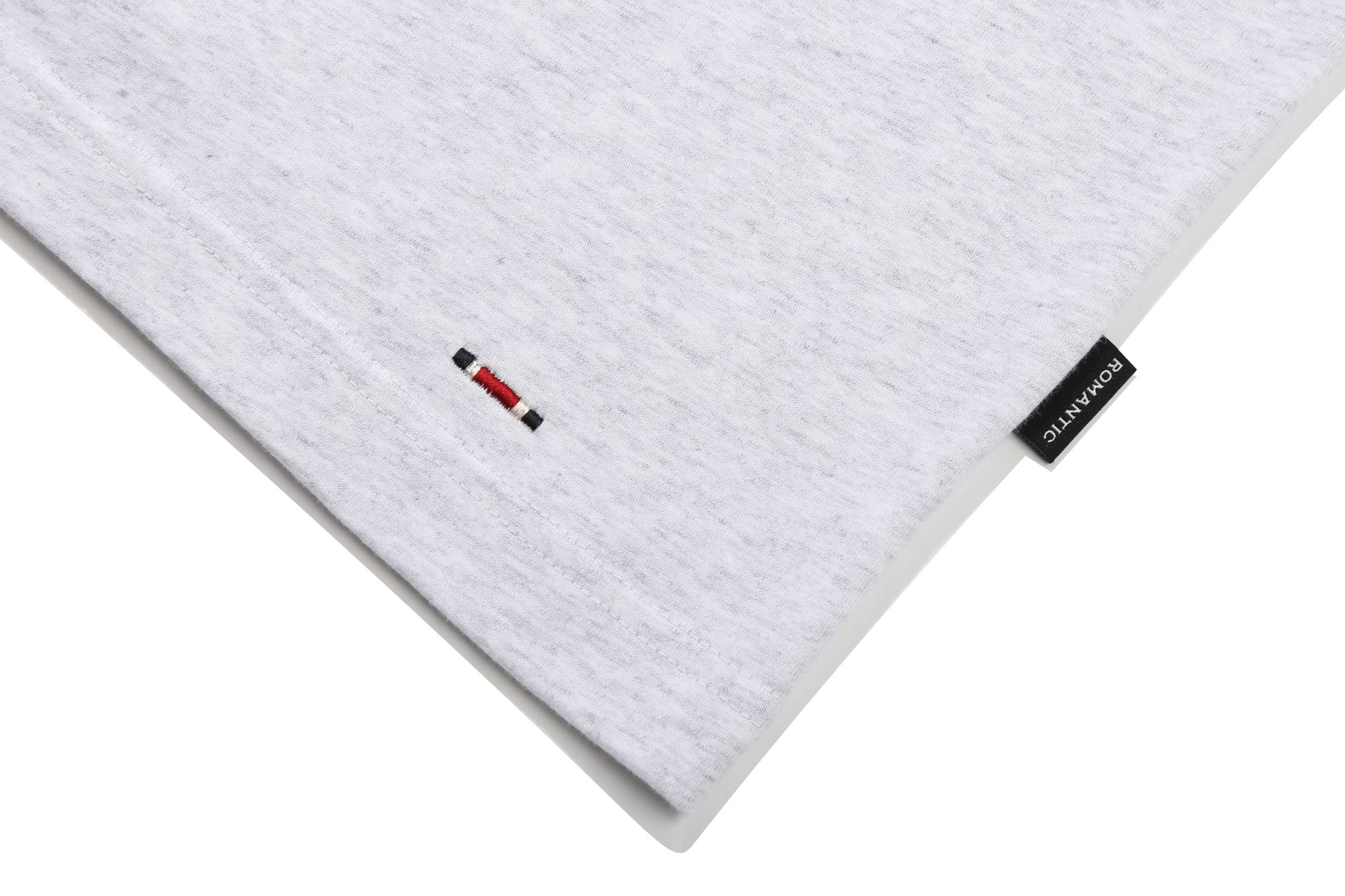 MUSINSA | ROMANTIC CROWN Outlet REEL TIGER TEE SHIRT-LIGHT GRAY