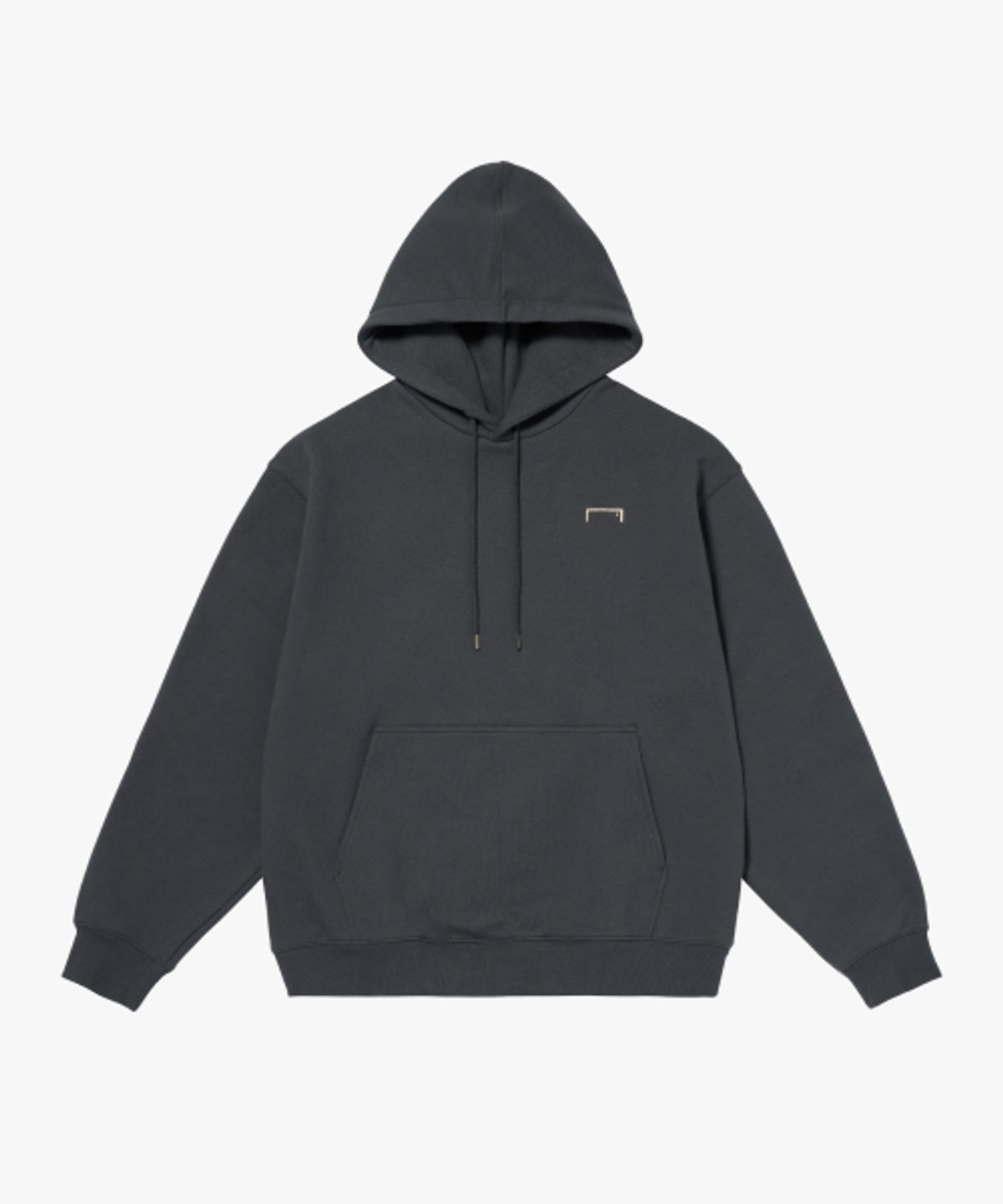 골스튜디오(GOALSTUDIO) COMPLETE YOUR GOAL HOODIE-CHARCOAL