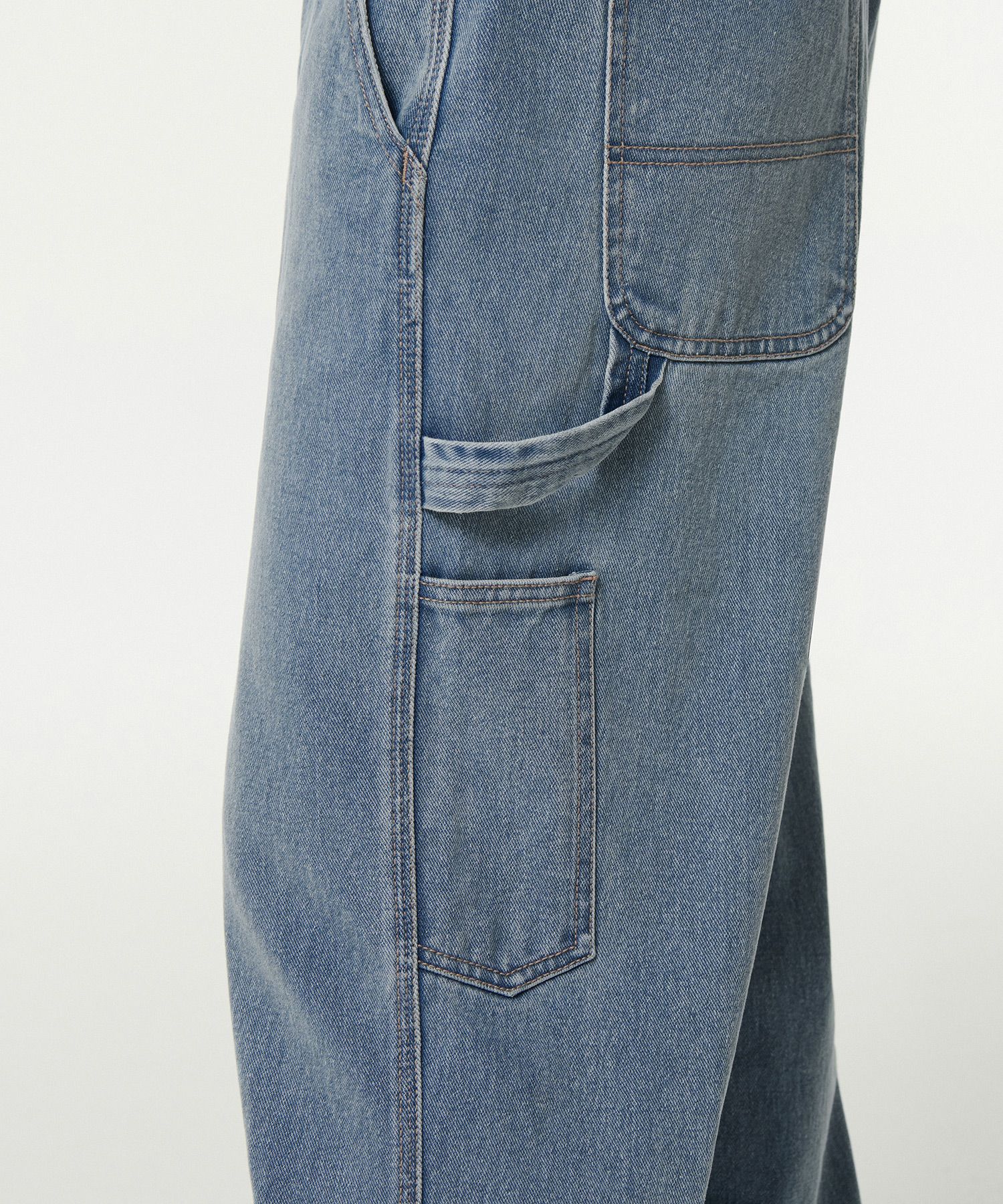 ★MUSINSA STANDARD★ Scrub washed wide denim pants light ind MUSINSA | MUSINSA STANDARD Scrub Washed Wide Denim Pants