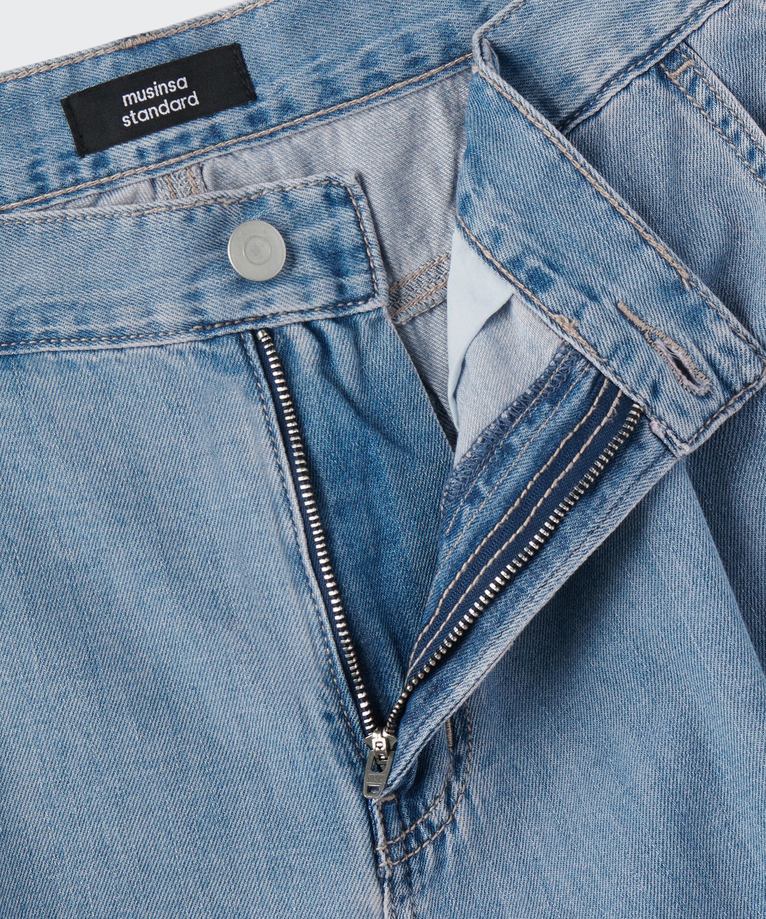 ★MUSINSA STANDARD★ Lightweight One Tuck Regular Fit Denim MUSINSA | MUSINSA STANDARD Lightweight One Tuck Regular Fit