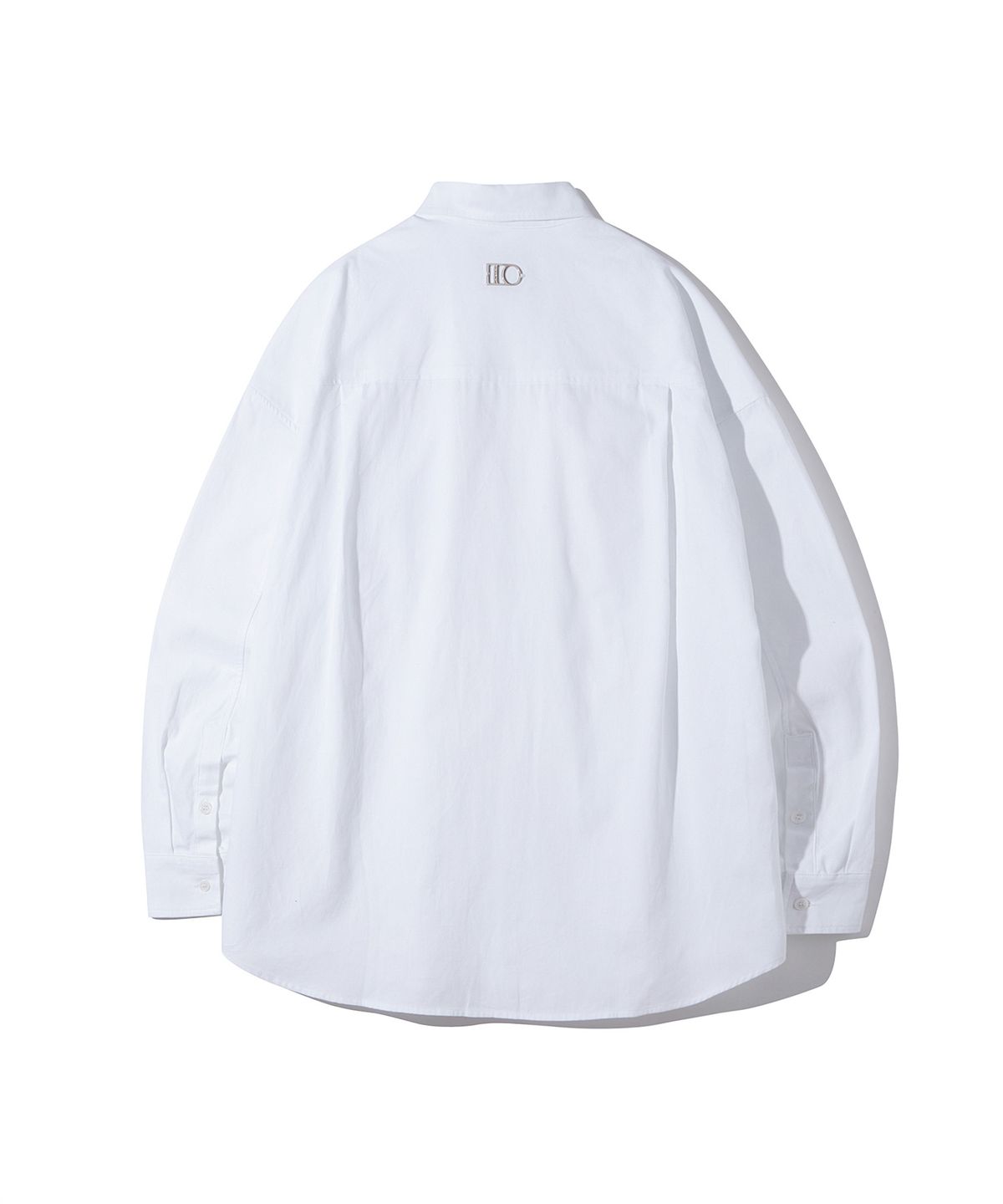 디써티원(DTHIRTYONE) Embroidered Oxford Shirt (PURE WHITE)