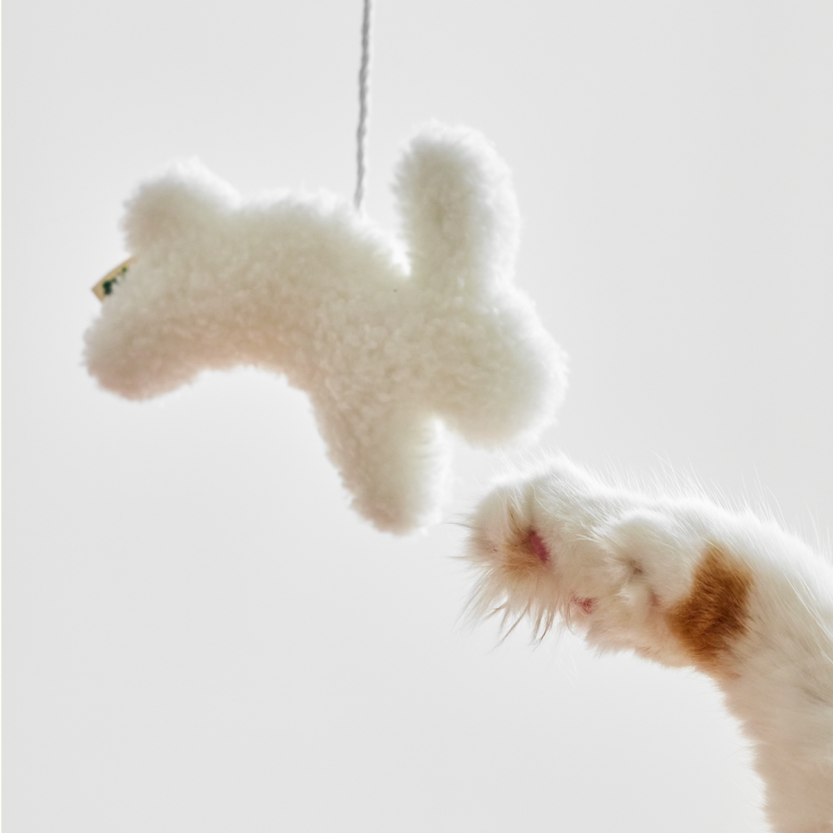 피도테일(FIDOTAIL) 구름 자석 행잉 장난감 5가지 모양 (화이트)