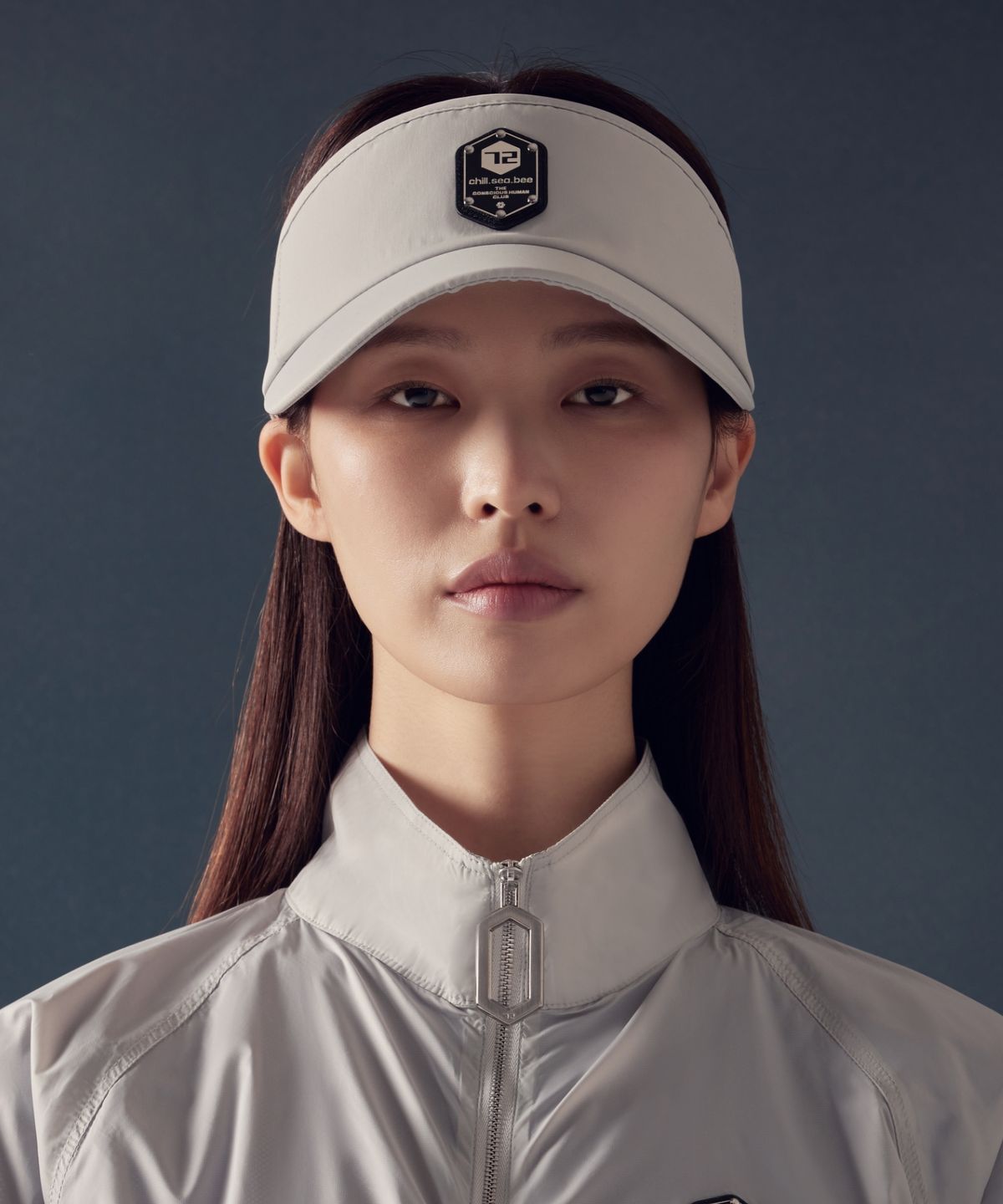 칠씨비(CHILLSEABEE) [CUTTER]Sun visor with hook and loop.