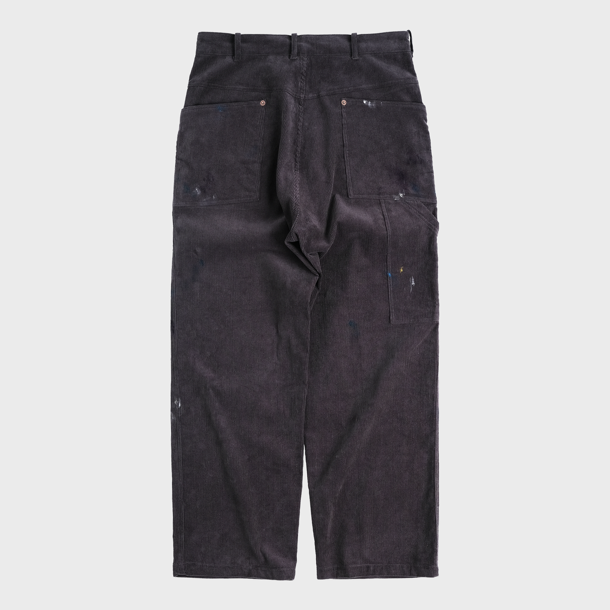 본로우(BONRROW) Corduroy Painter Pants_Charcoal