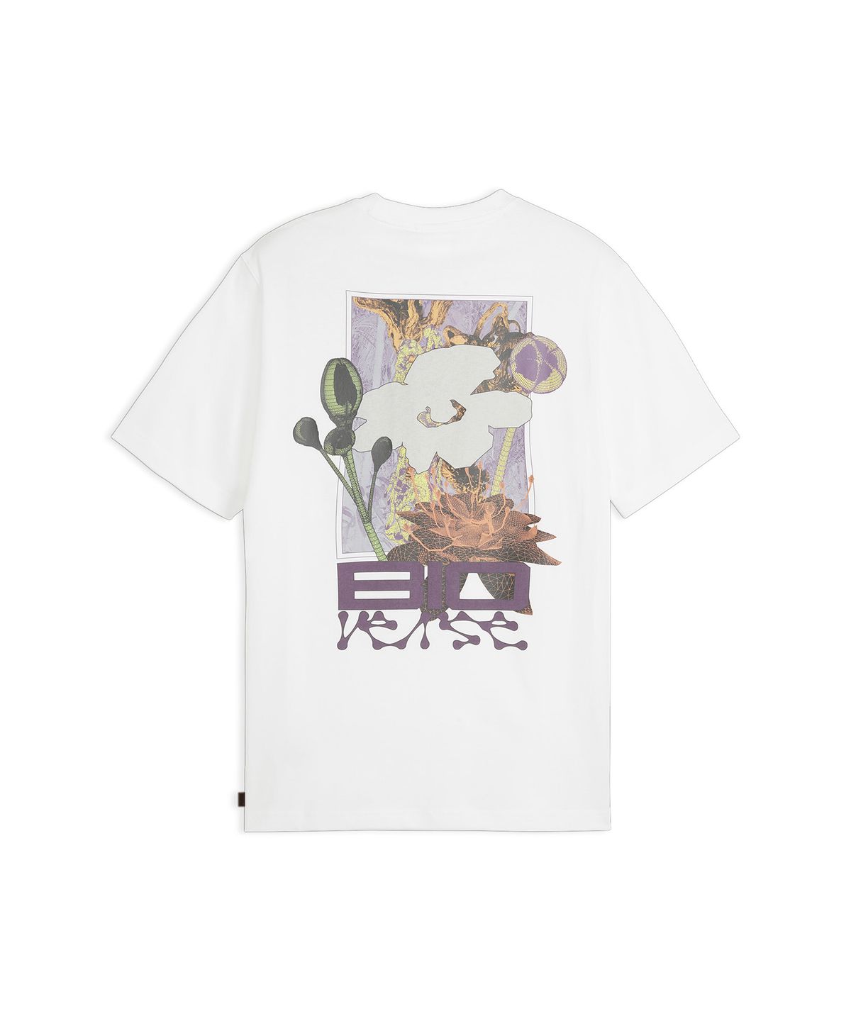 푸마(PUMA) 푸마×퍽스앤미니 그래픽 반소매 티셔츠 - 화이트 / 624070-02