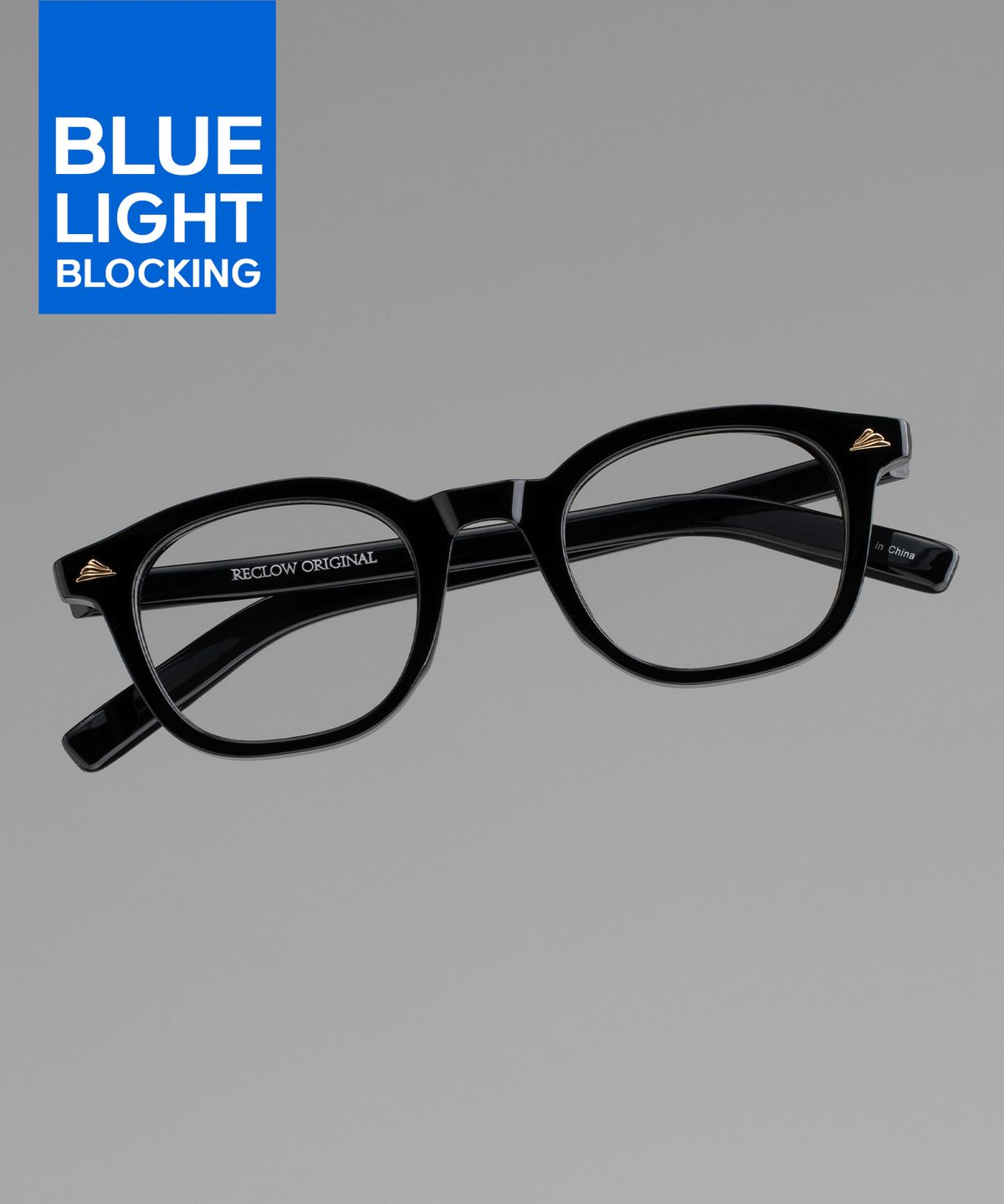 리끌로우(RECLOW) RC YLeen BLACK 블루라이트 안경 BLACK