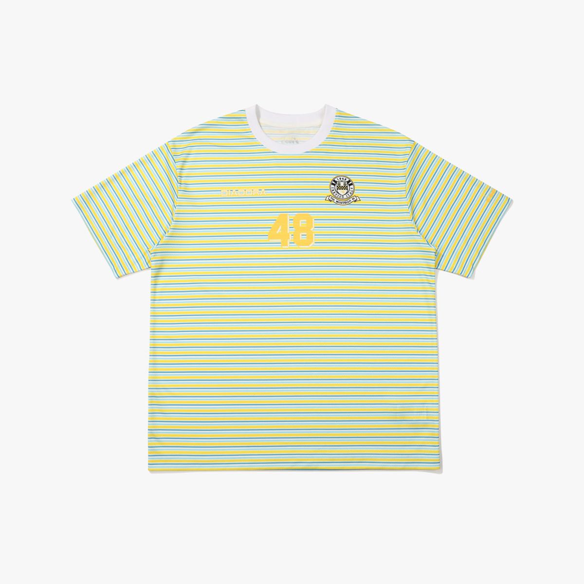 디아도라(diadora) 판타지스타 메쉬 티셔츠 YELLOW