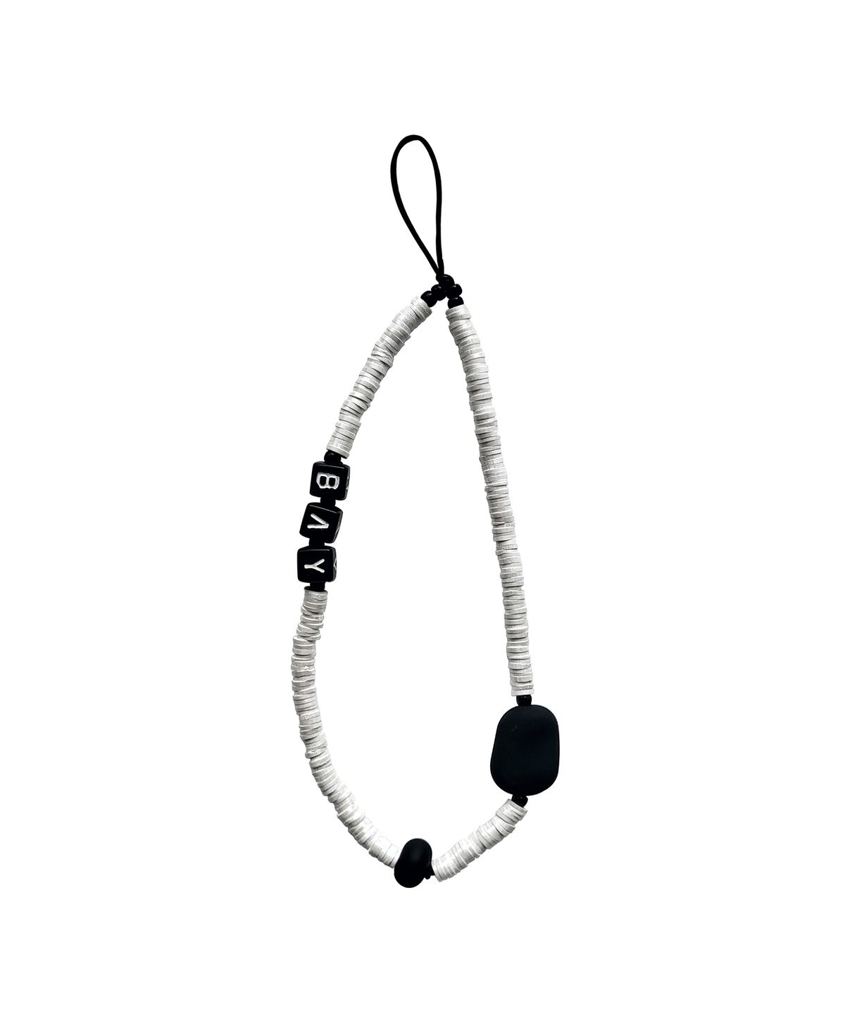 바이스 어치브 유쓰(BICE ACHIEVE YOUTH) BAY PHONE STRAP GLOSS WHITE