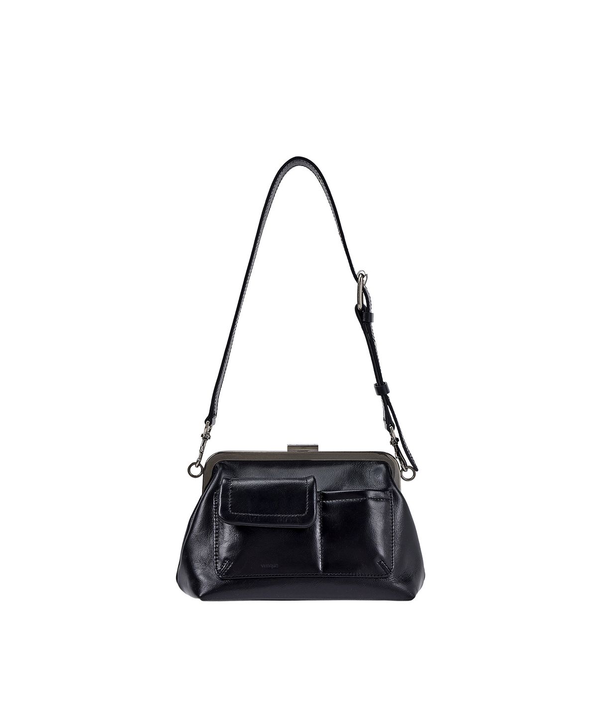 분크(VUNQUE) Occam Doux Cargo Frame Shoulder S (오캄 두 카고 프레임 숄더 스몰) Black